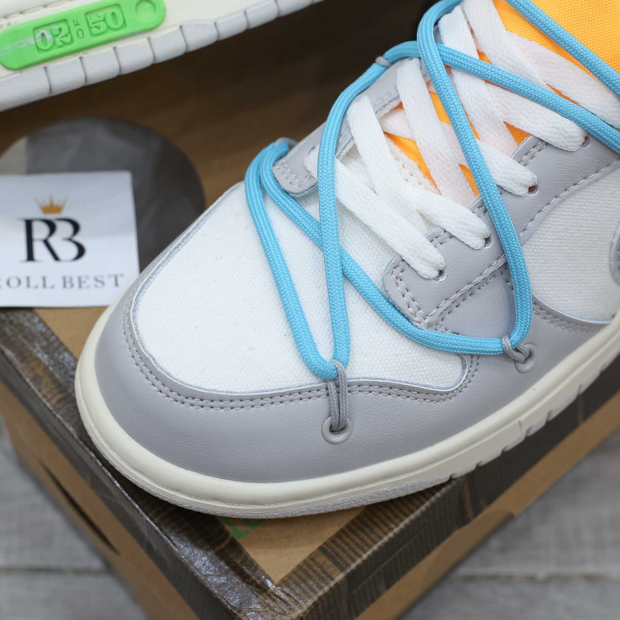 Giày Nike Off-White x Dunk Low ‘Lot 02 Of 50’ Best Quality