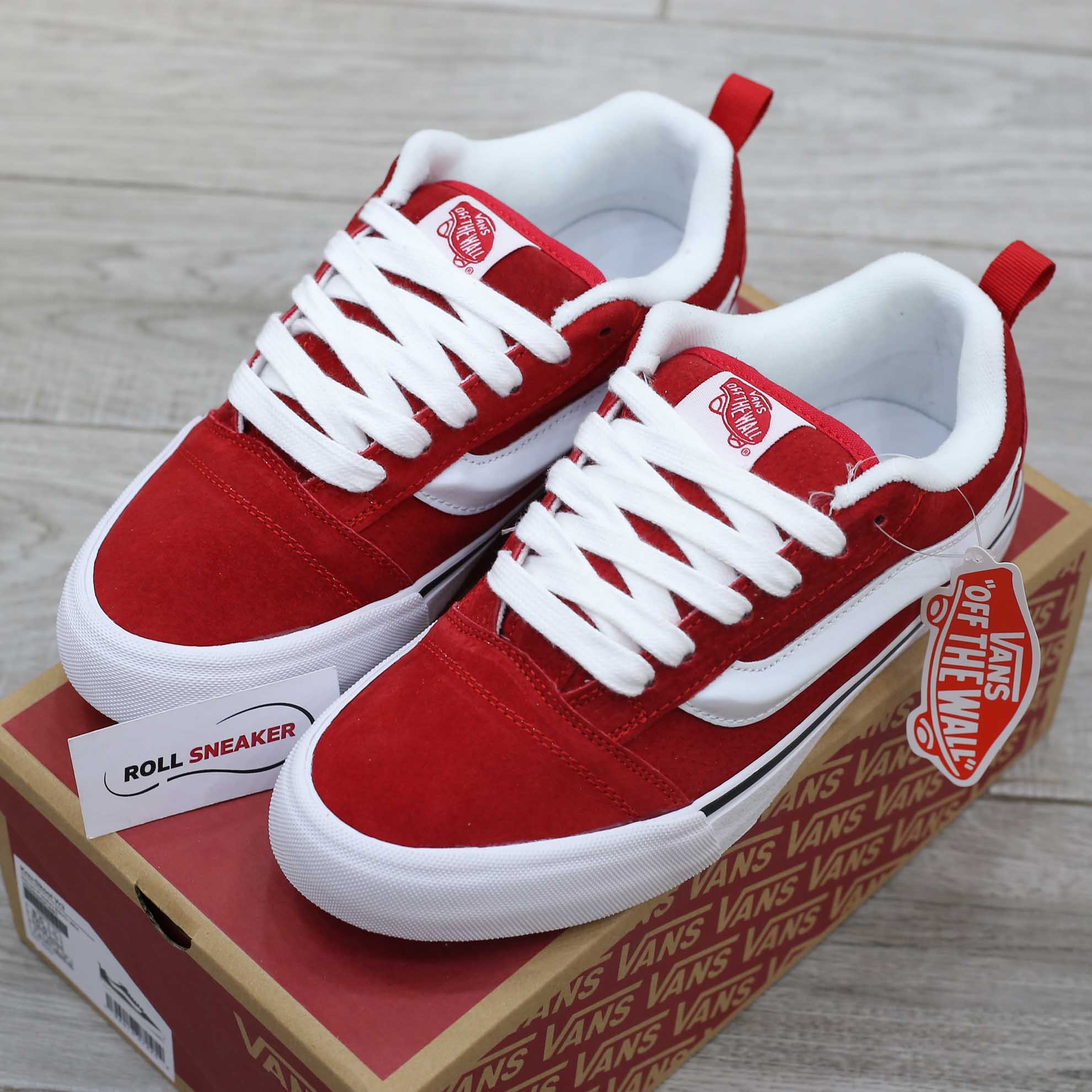 Giày Vans Knu Skool ‘Red’ Like Auth