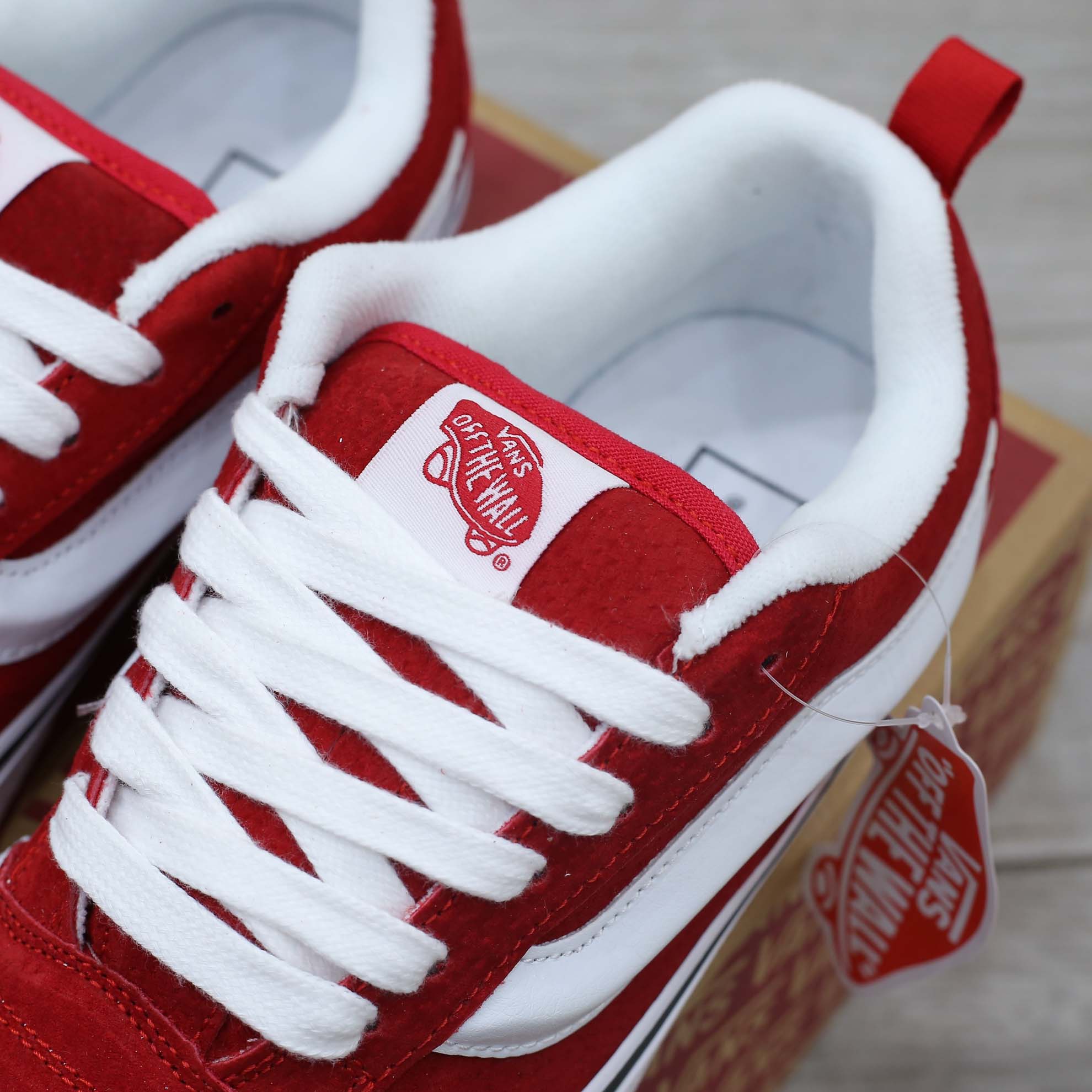 Giày Vans Knu Skool ‘Red’ Like Auth