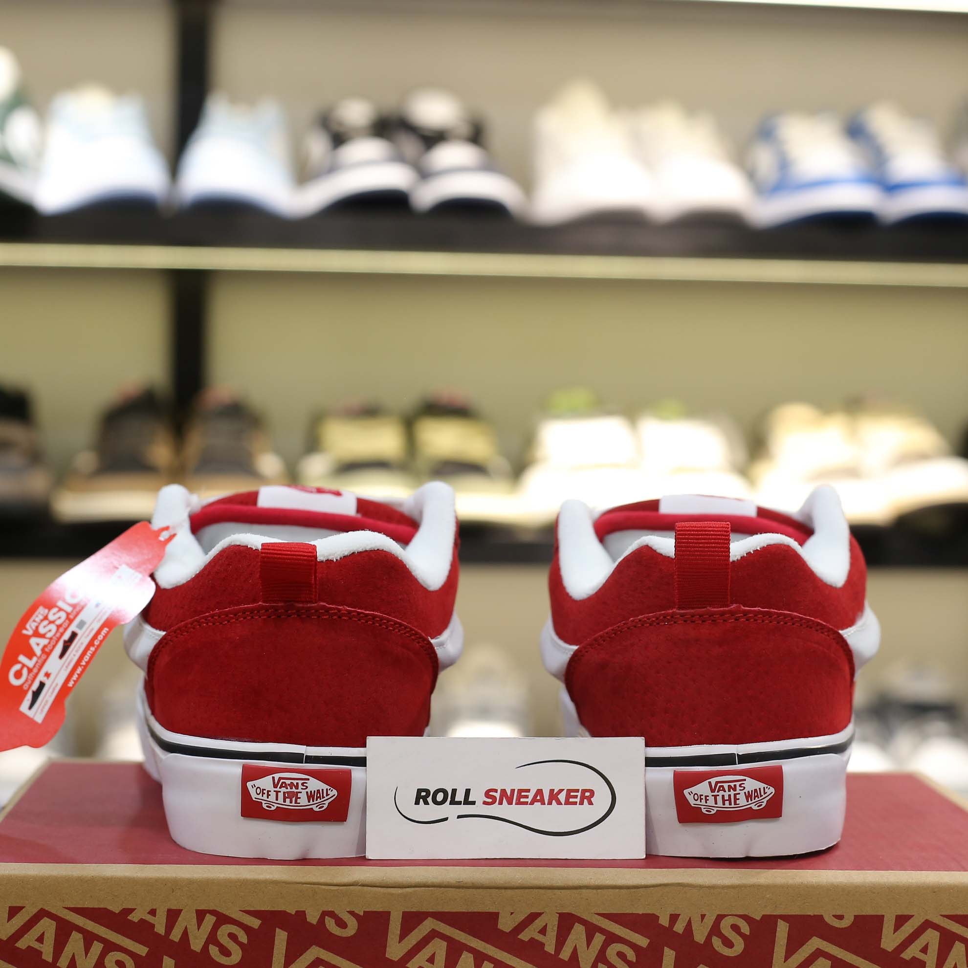 Giày Vans Knu Skool ‘Red’ Like Auth
