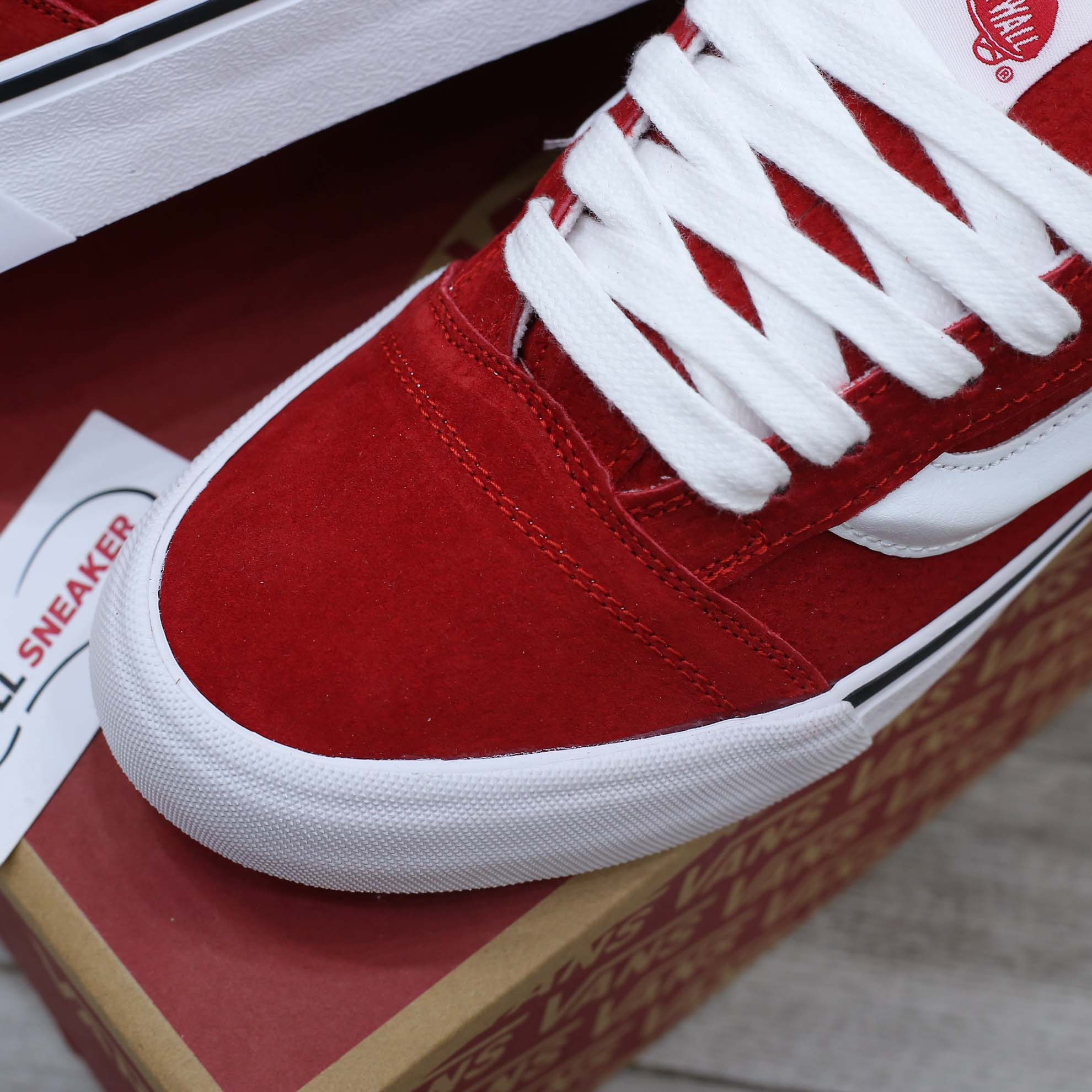 Giày Vans Knu Skool ‘Red’ Like Auth