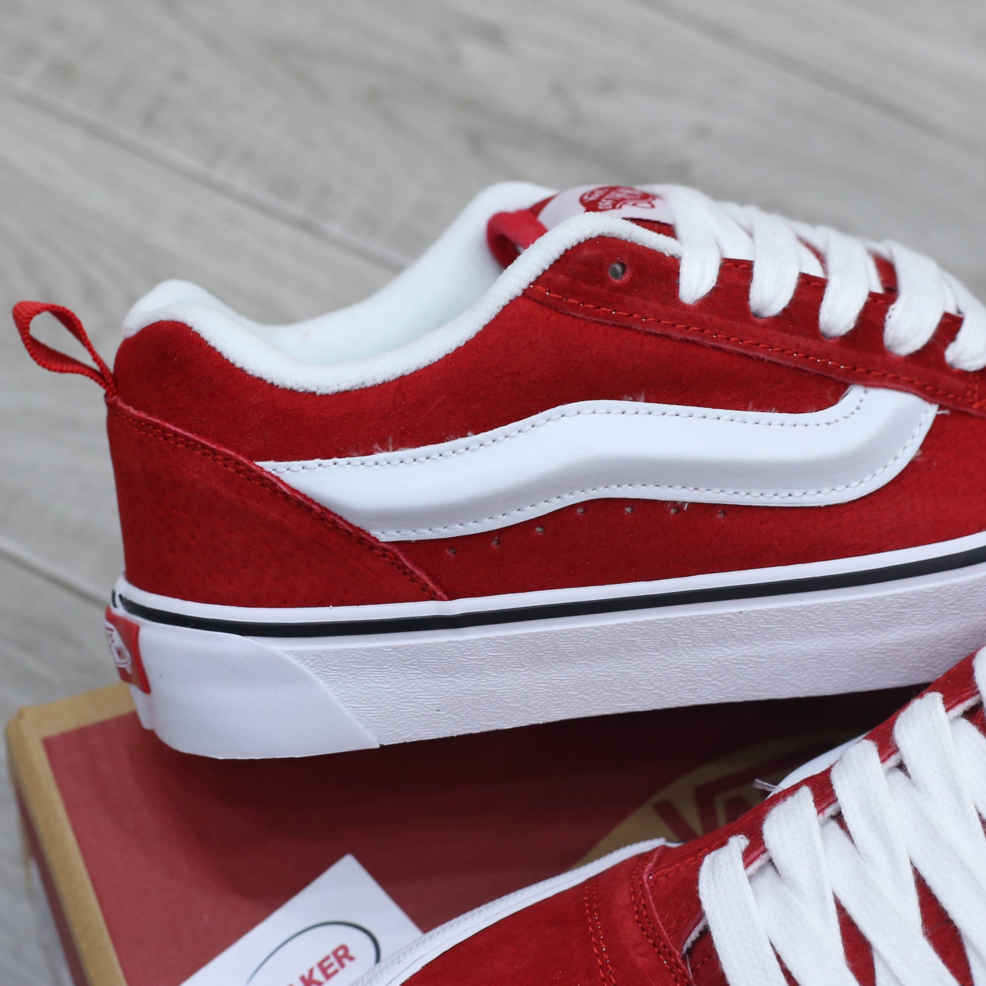 Giày Vans Knu Skool ‘Red’ Like Auth