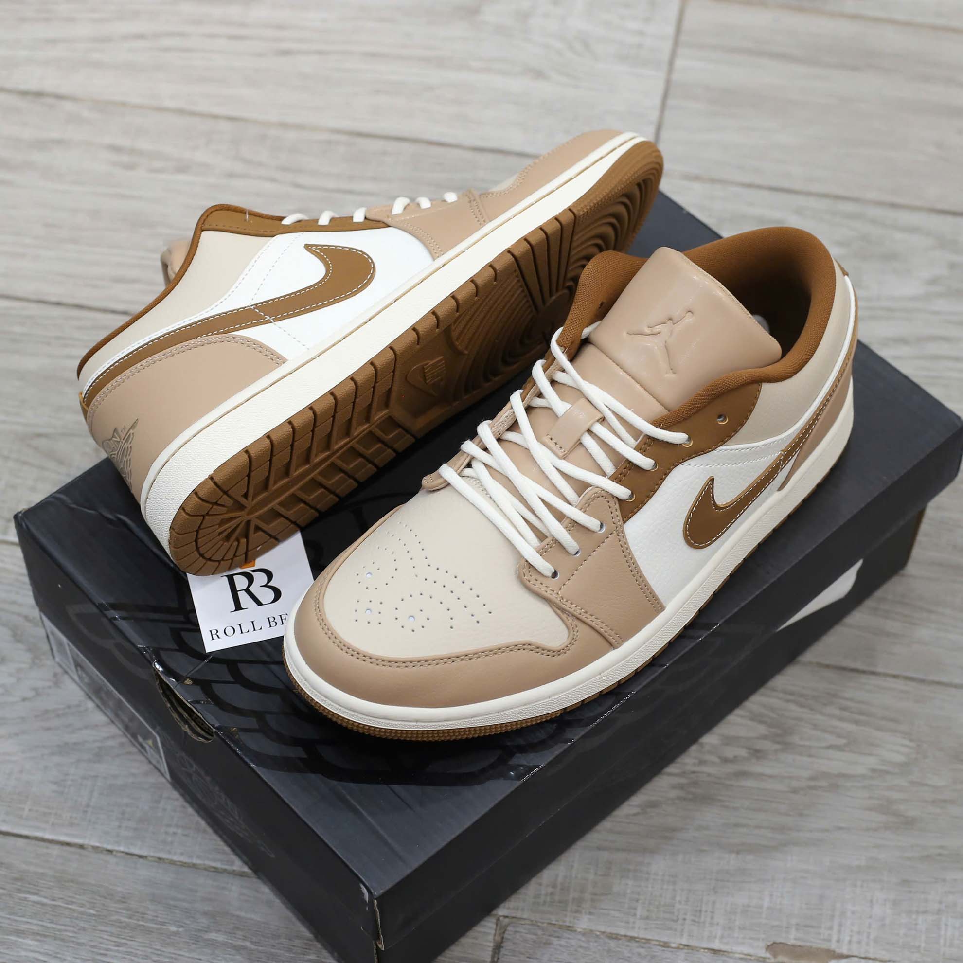 Giày Air Jordan 1 Low Se Hemp Oatmeal Best Quality
