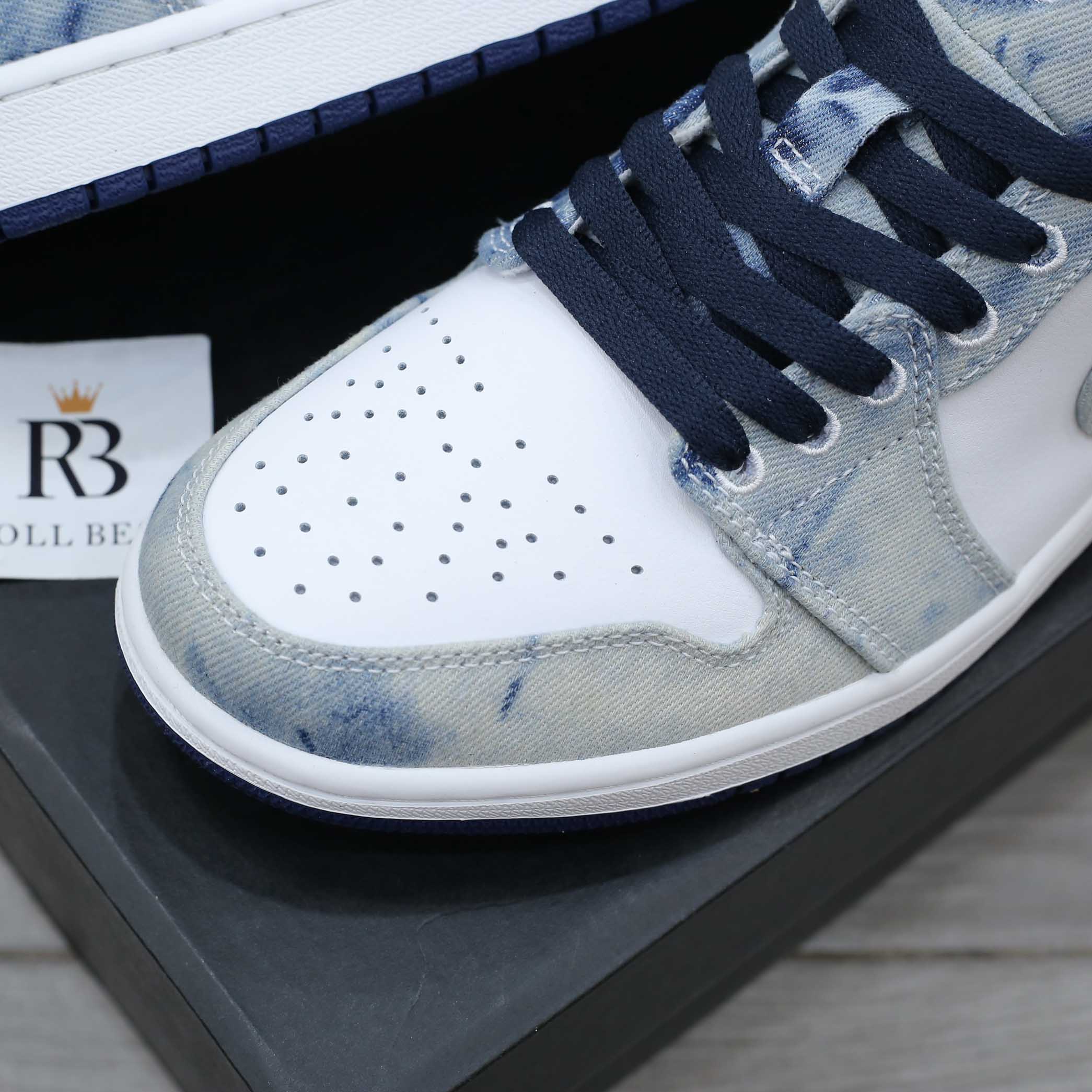 Giày Air Jordan 1 Low SE 'Washed Denim' Best Quality