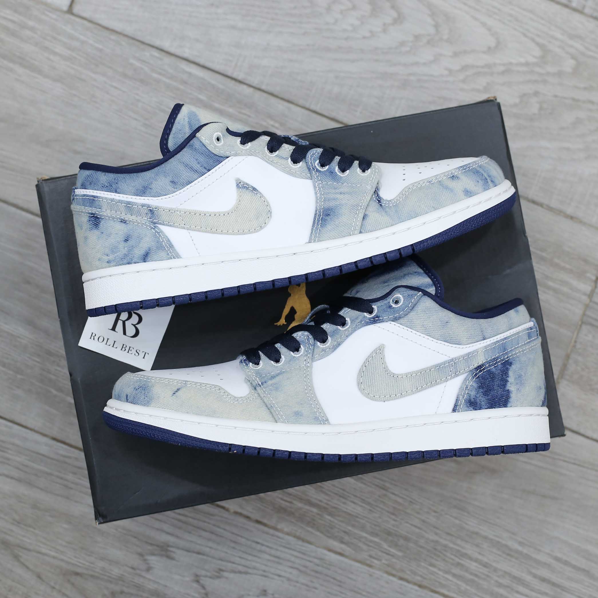 Giày Air Jordan 1 Low SE 'Washed Denim' Best Quality