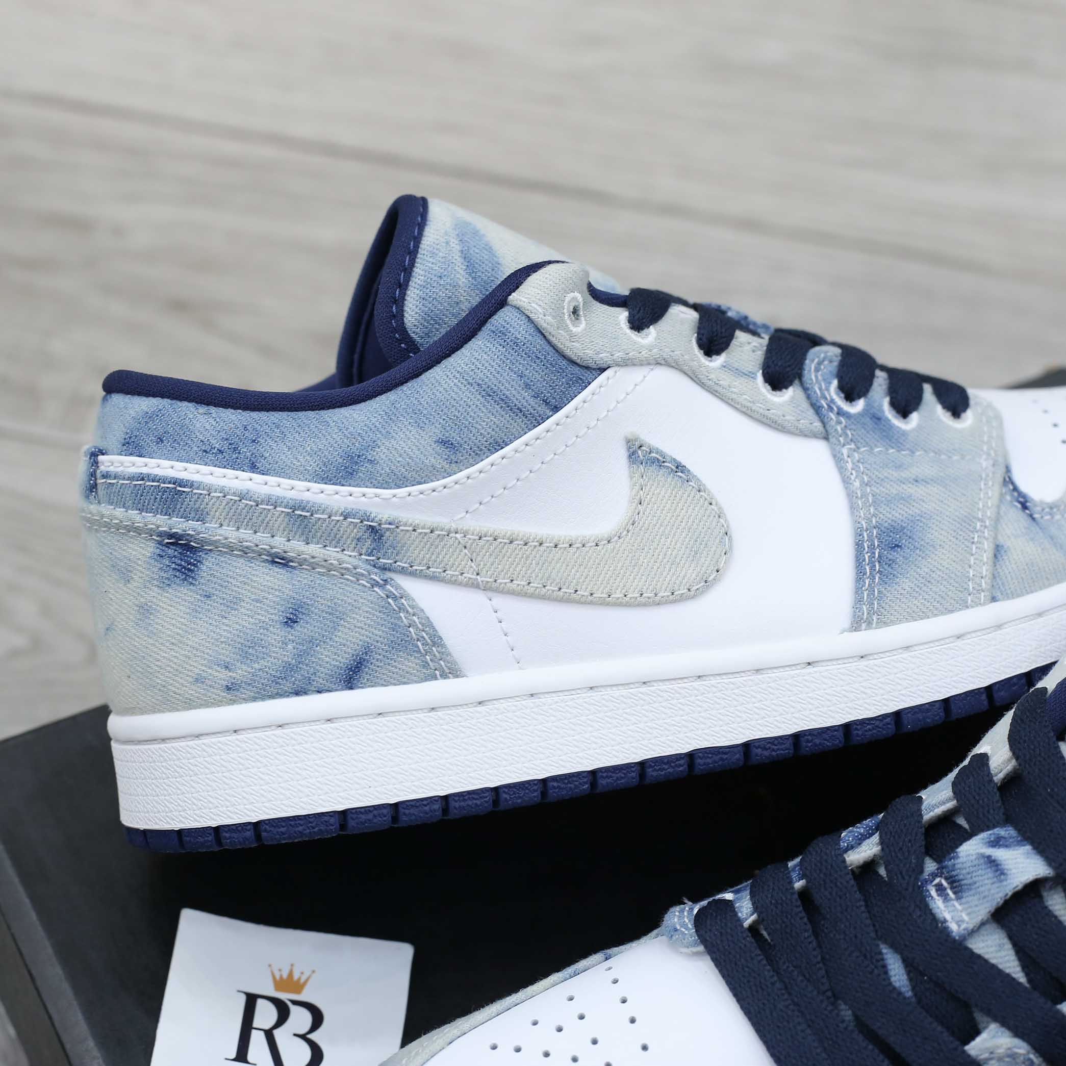 Giày Air Jordan 1 Low SE 'Washed Denim' Best Quality