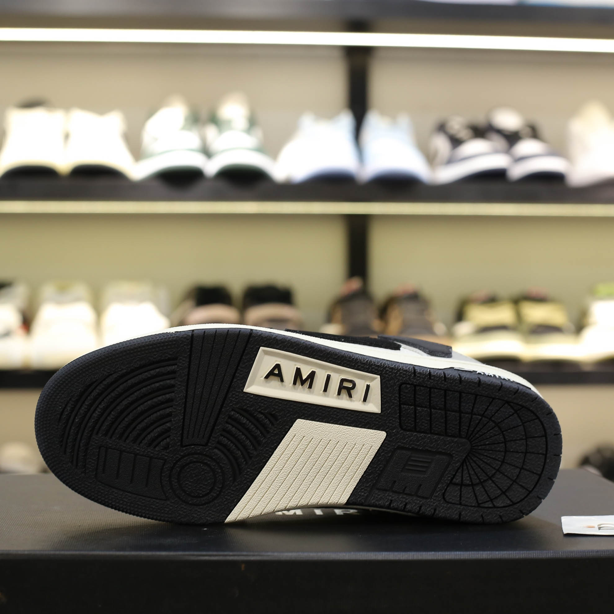Giày Amiri Skel Low Top White Light Grey Black  Best Quality