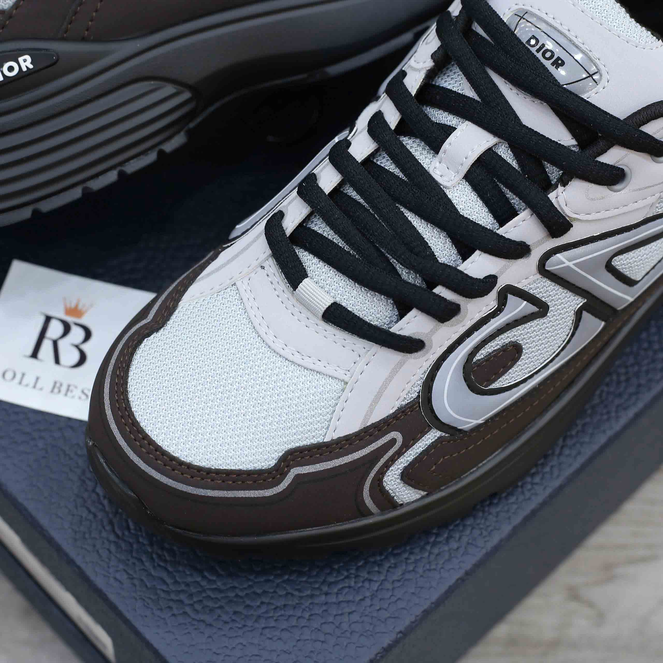Giày Nam Dior B30 Sneaker Grey Best Quality