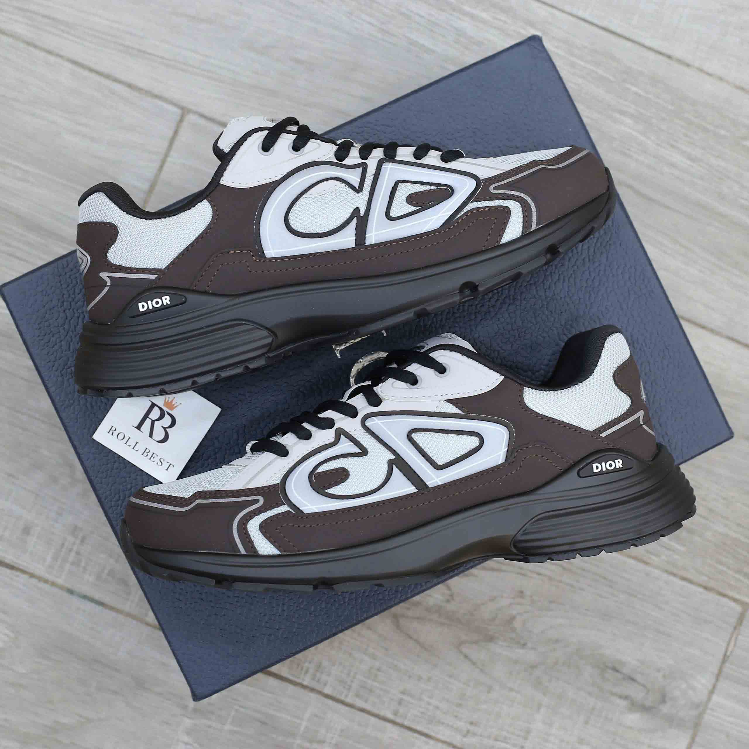 Giày Nam Dior B30 Sneaker Grey Best Quality