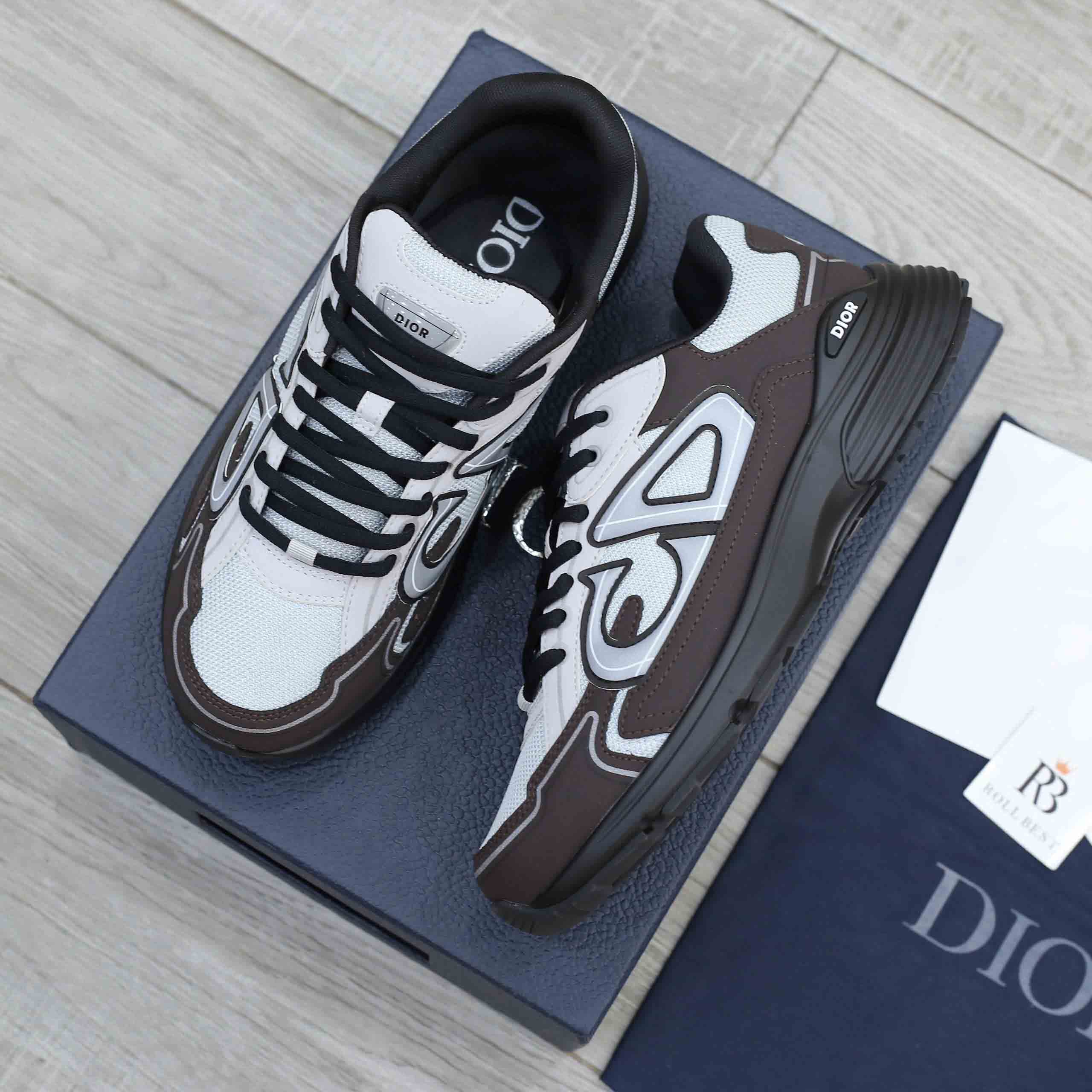 Giày Nam Dior B30 Sneaker Grey Best Quality
