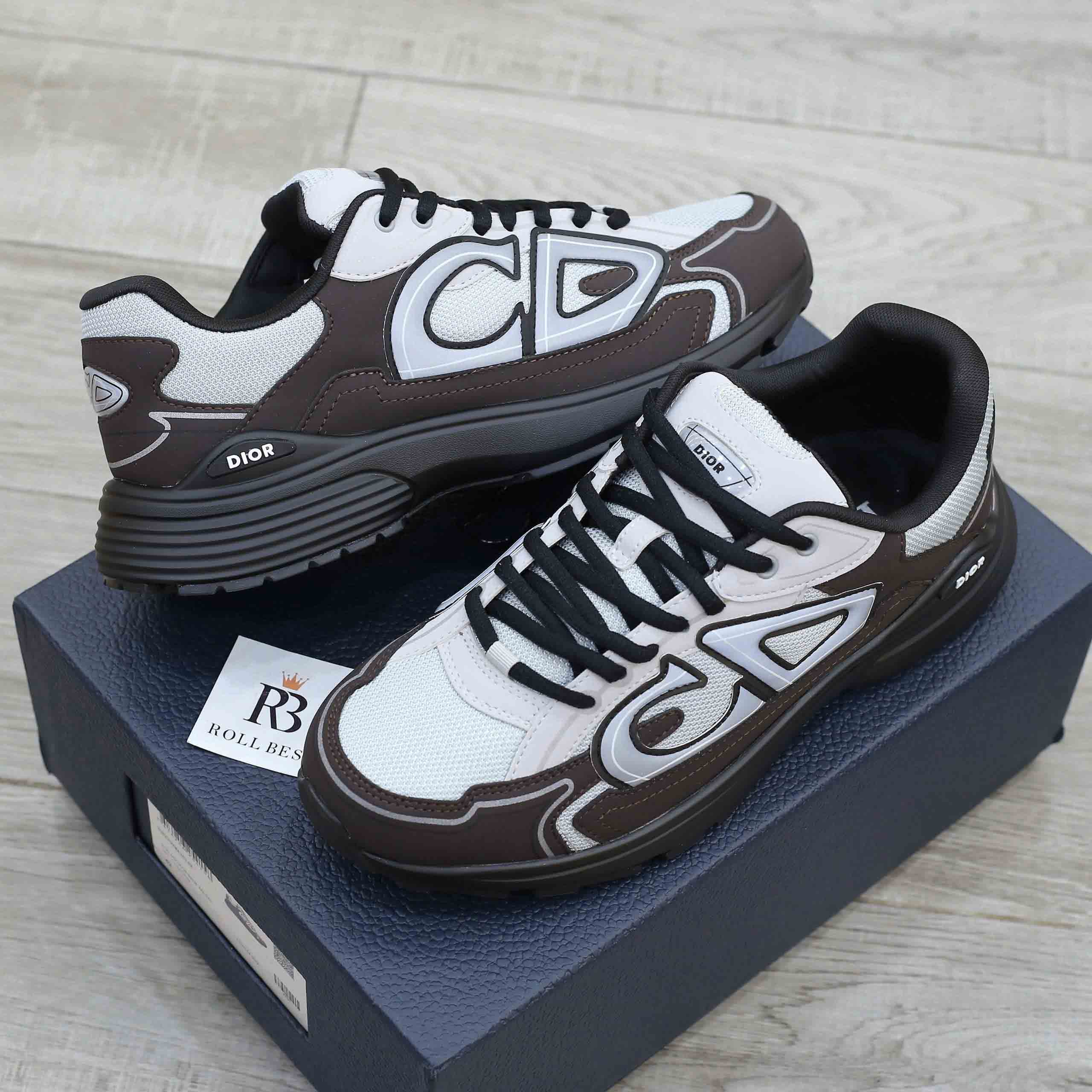 Giày Nam Dior B30 Sneaker Grey Best Quality