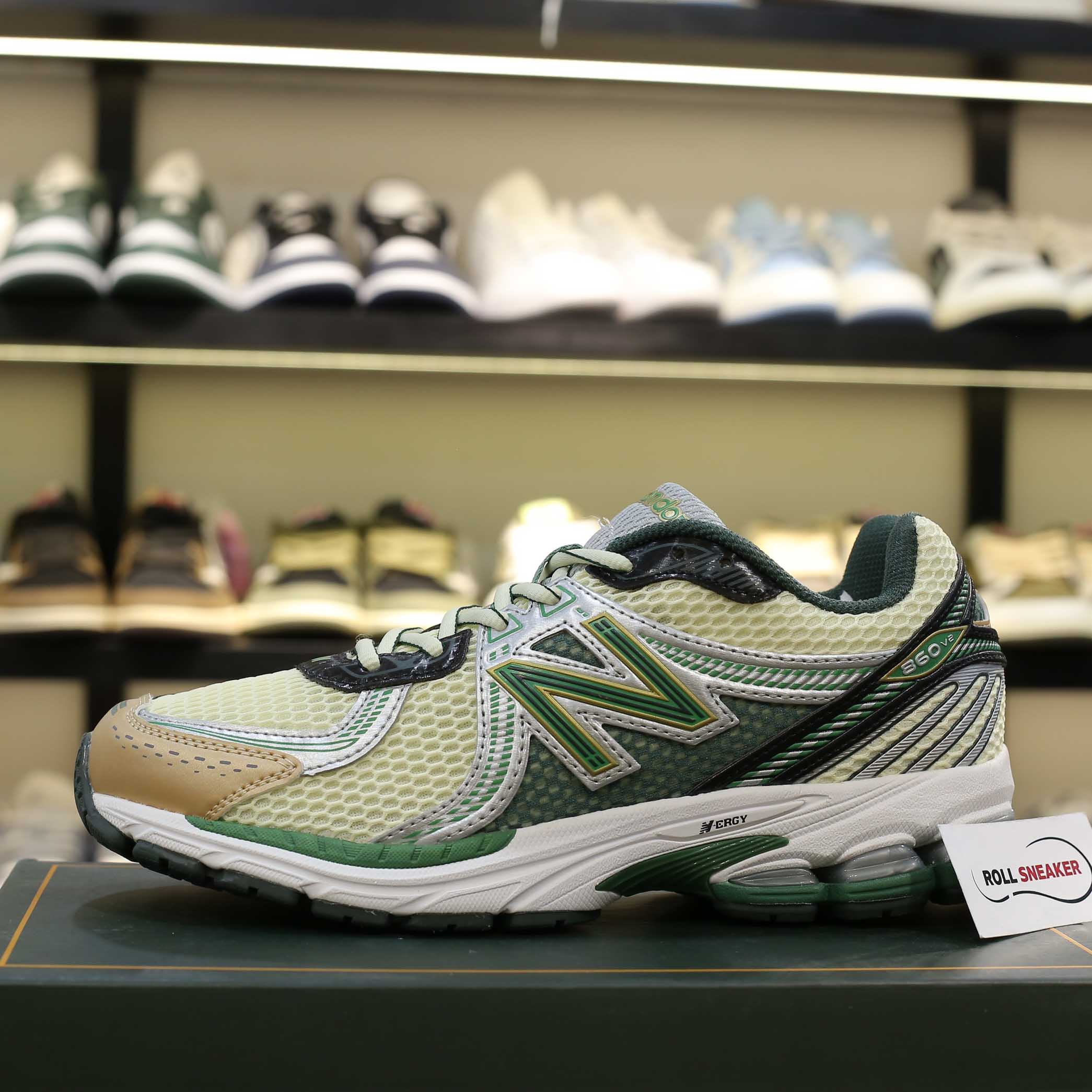 Giày New Balance 860v2 Aime Leon Dore Green Men