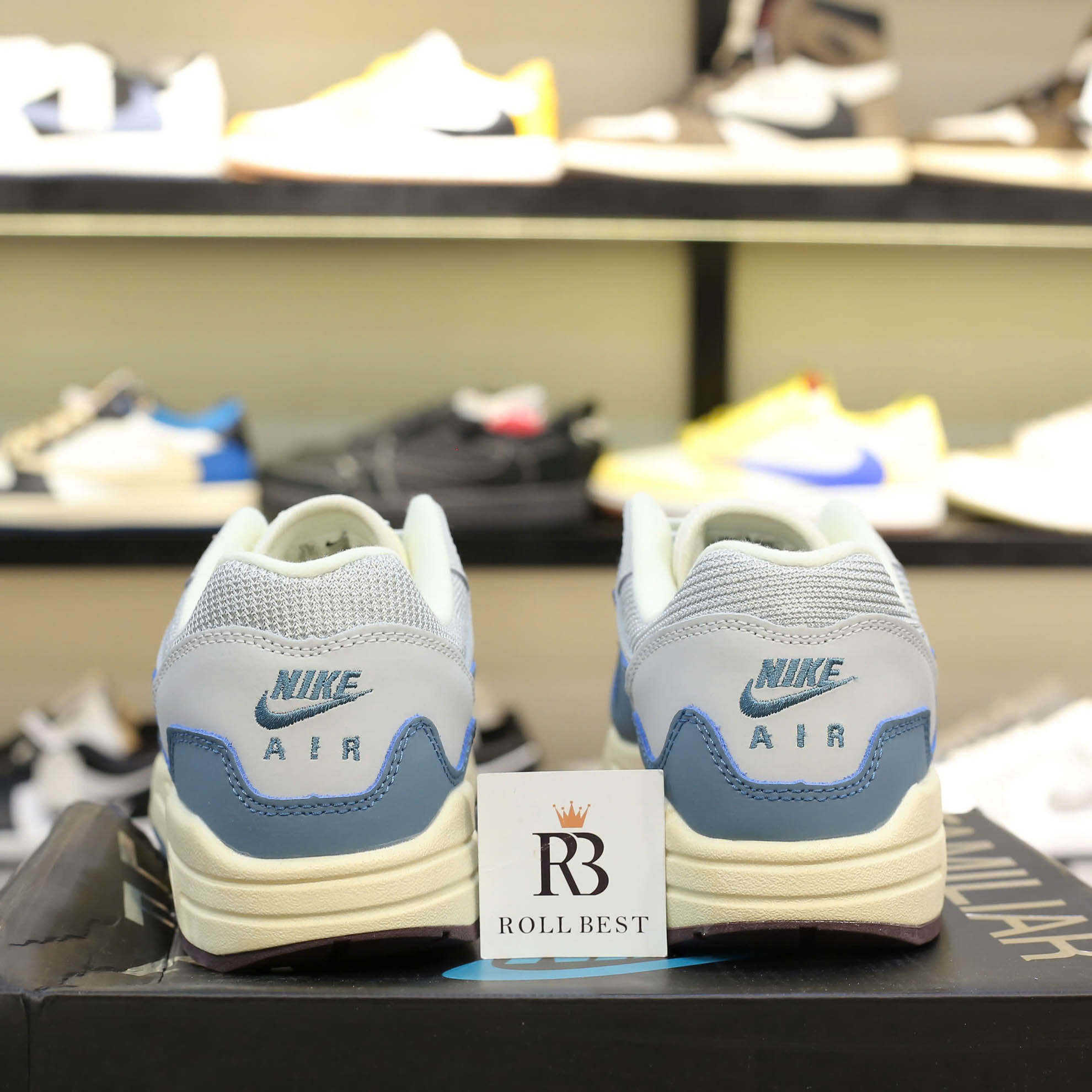 Giày Nike Air Max 1 x Patta Aqua Noise Best Quality