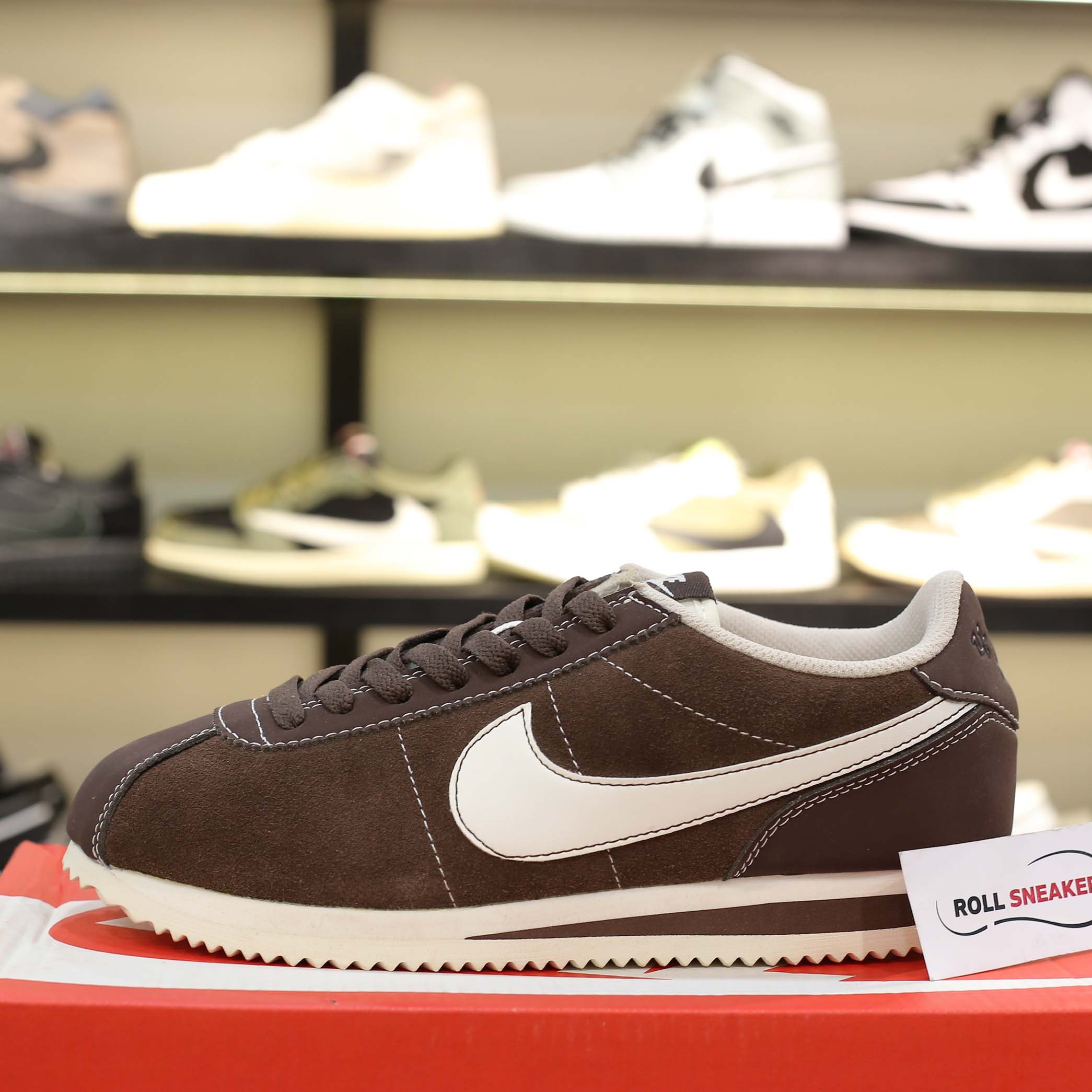Giày Nike Cortez SE Hangul Day Baroque Brown Like Auth