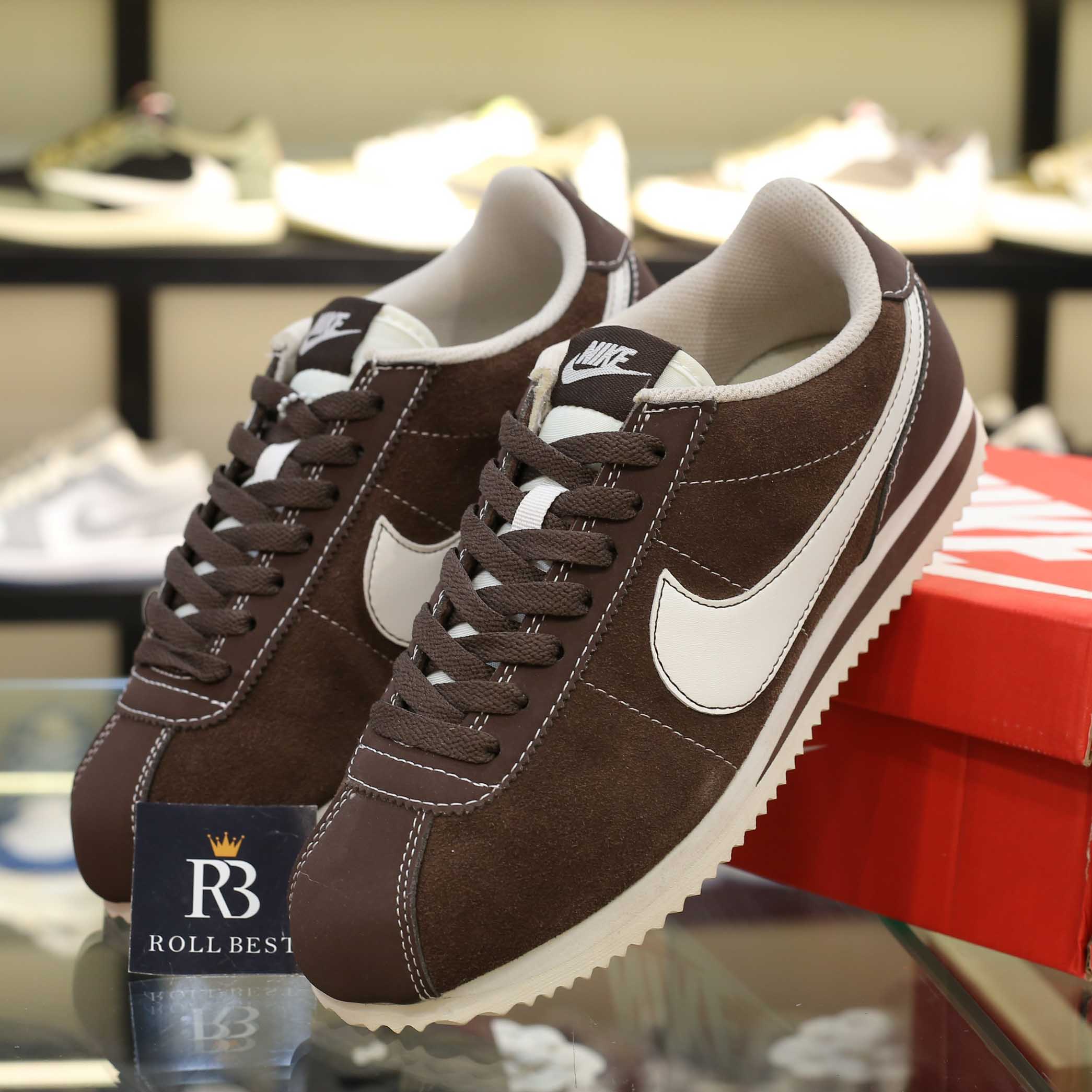 Giày Nike Cortez SE Hangul Day Baroque Brown Like Auth