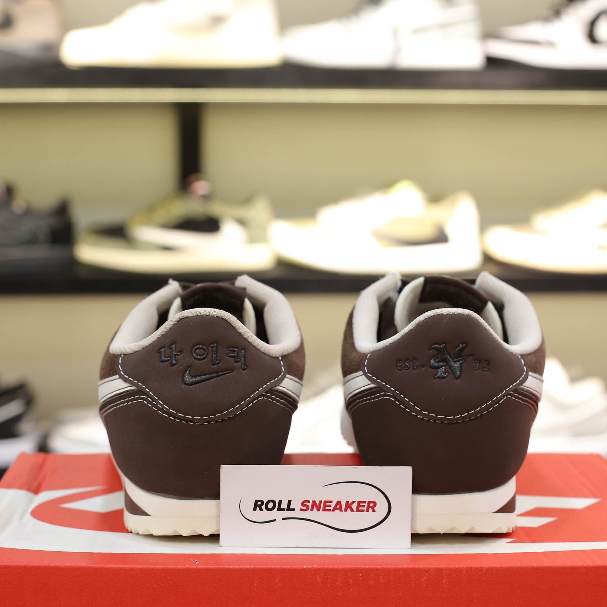 Giày Nike Cortez SE Hangul Day Baroque Brown Like Auth