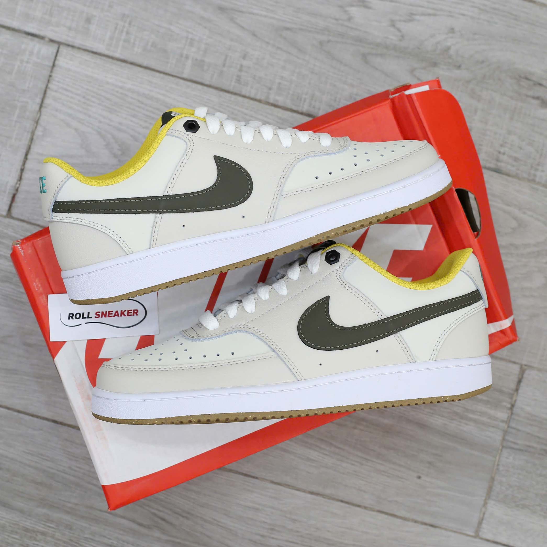 Giày Nike Court Vision 1 LO NN CN White Like Auth