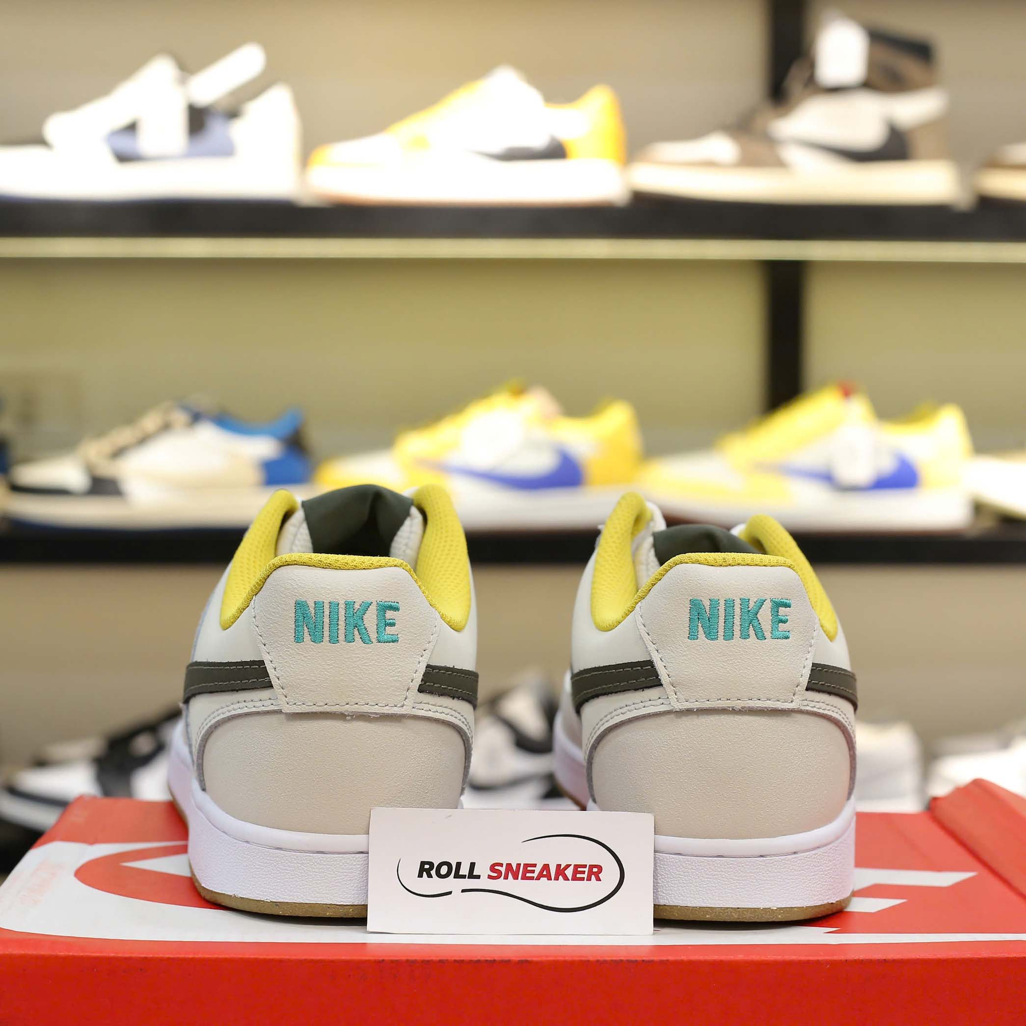 Giày Nike Court Vision 1 LO NN CN White Like Auth