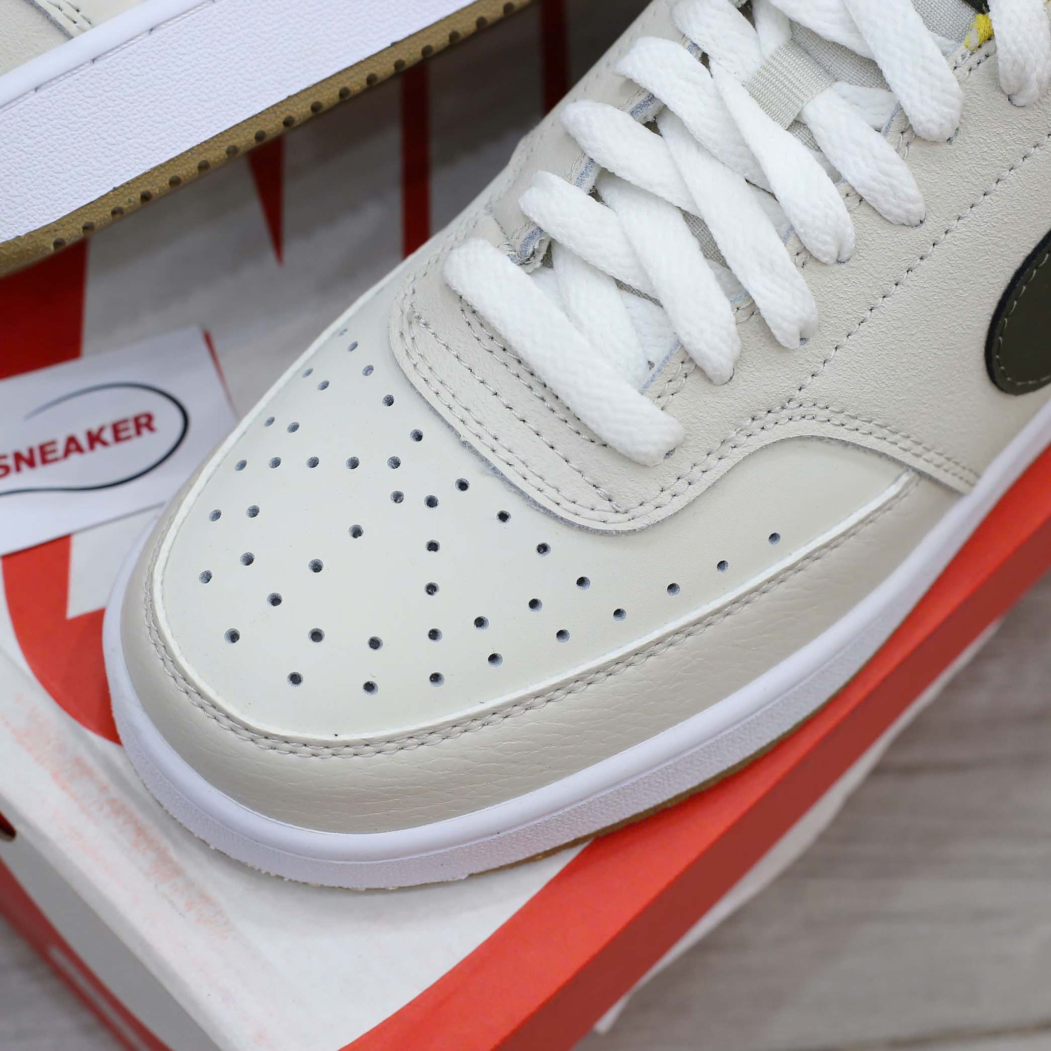Giày Nike Court Vision 1 LO NN CN White Like Auth