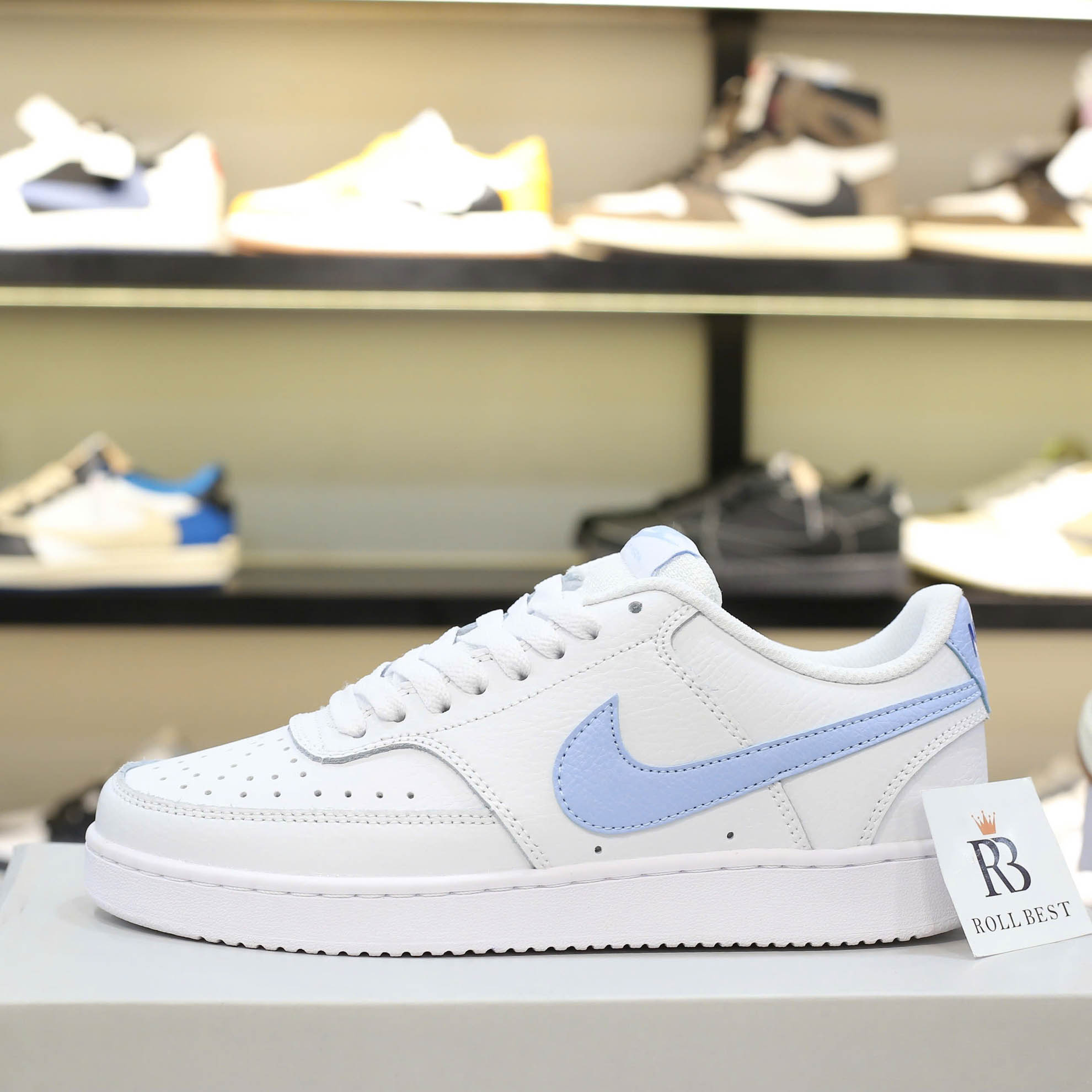 Giày Nike Court Vision Low ‘White Royal’ Best Quality