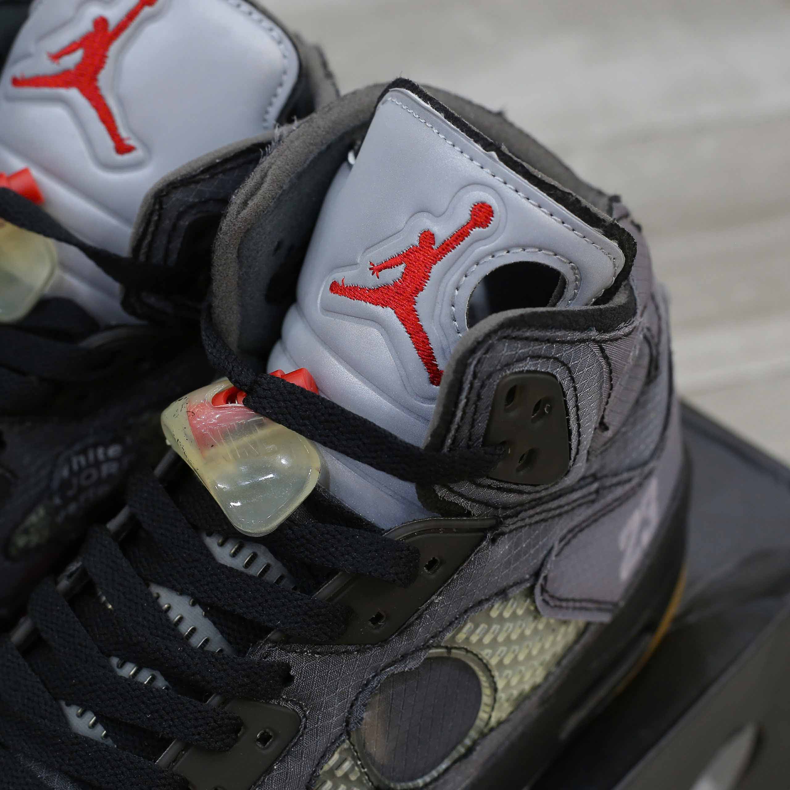 Giày Nike Off-White x Air Jordan 5 Retro SP Muslin Best Quality