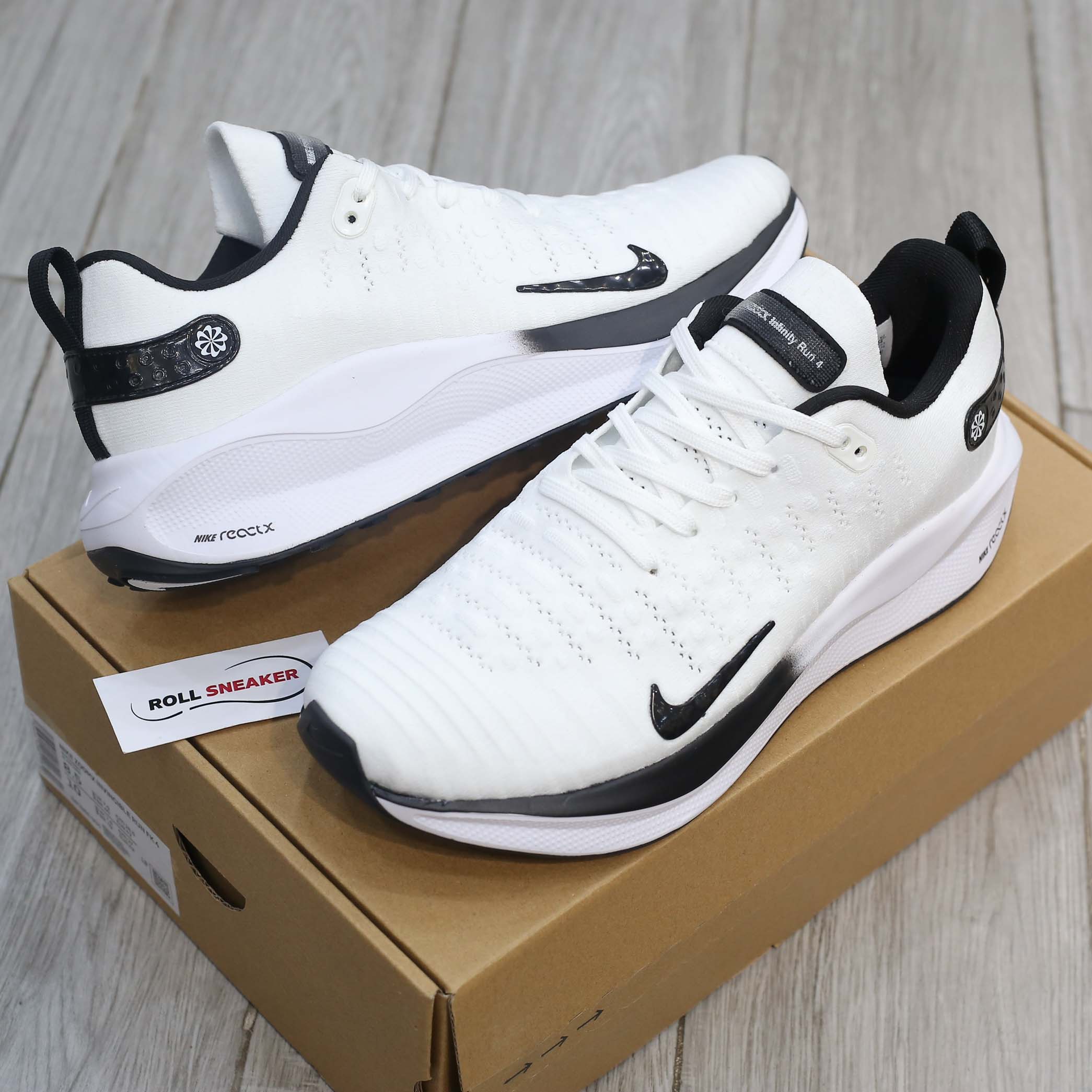 Giày Nike ReactX Infinity 4 ‘White Black’