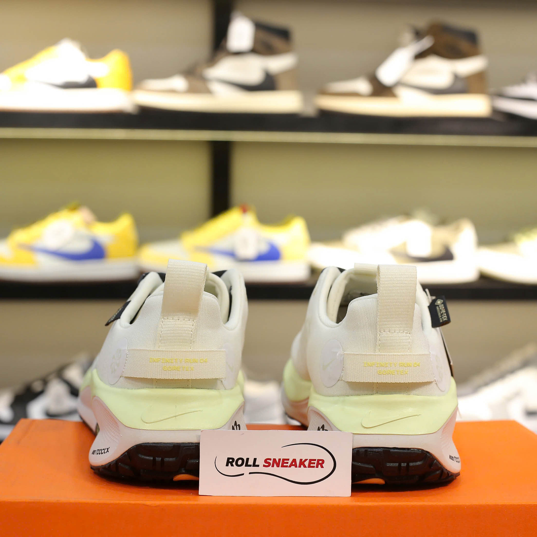 Giày Nike ReactX Infinity Run 4 GTX Shoes ‘Beige Sea Glass’