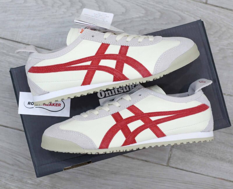 Giày Onitsuka Tiger Mexico 66 Vin Beige Red Like Auth
