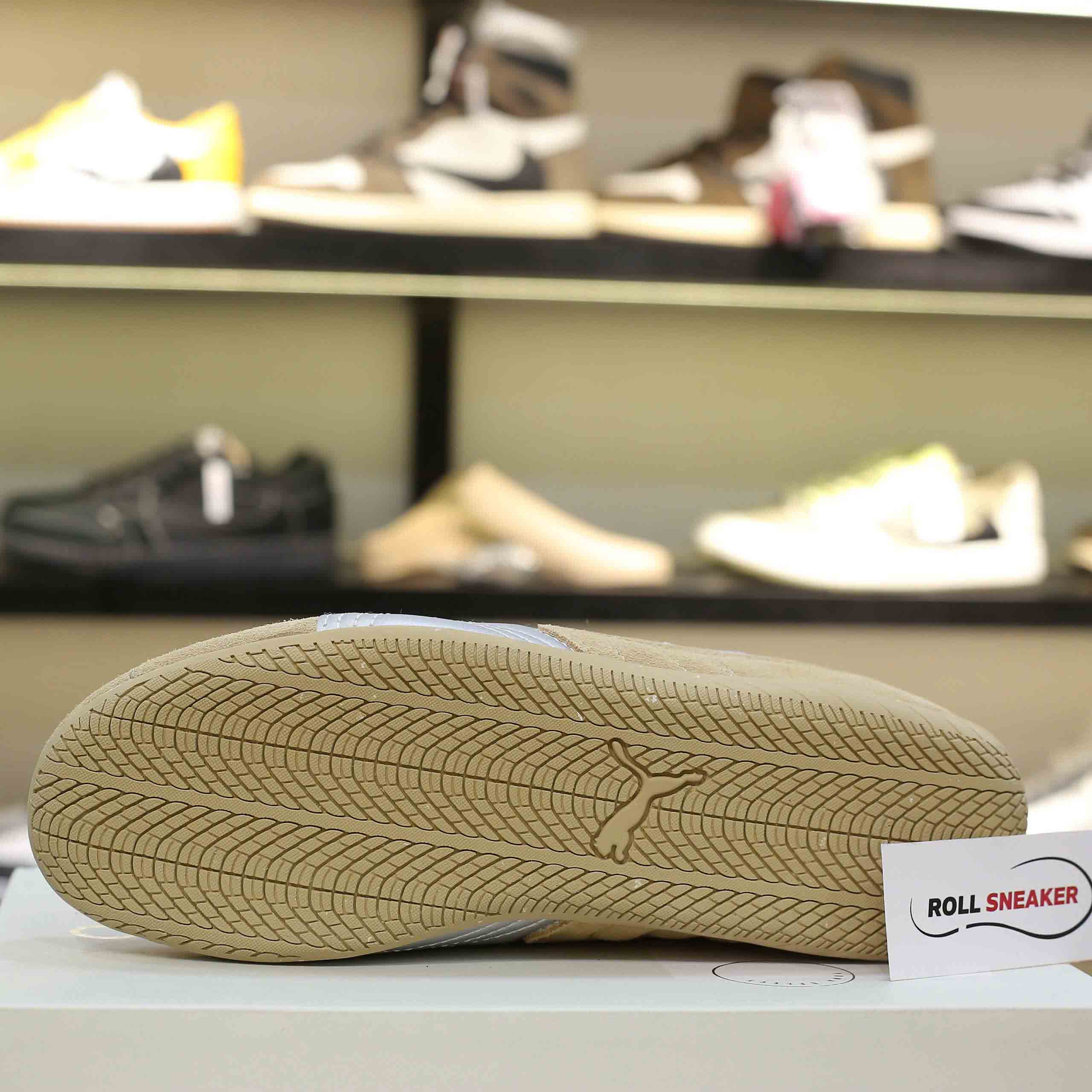 Giày Puma Speedcat Prairie x Open Yy Tan Matte Silver Like Auth