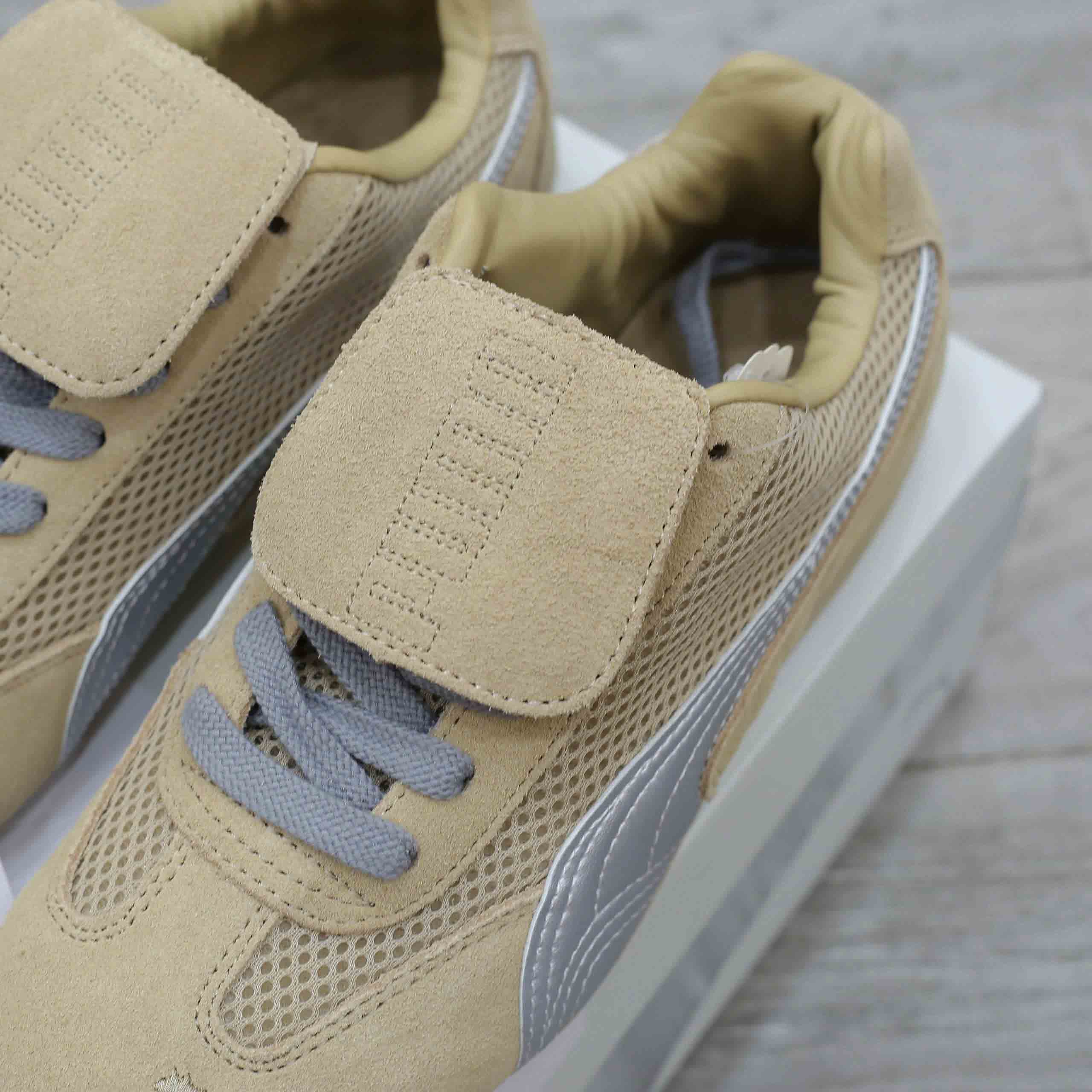 Giày Puma Speedcat Prairie x Open Yy Tan Matte Silver Like Auth