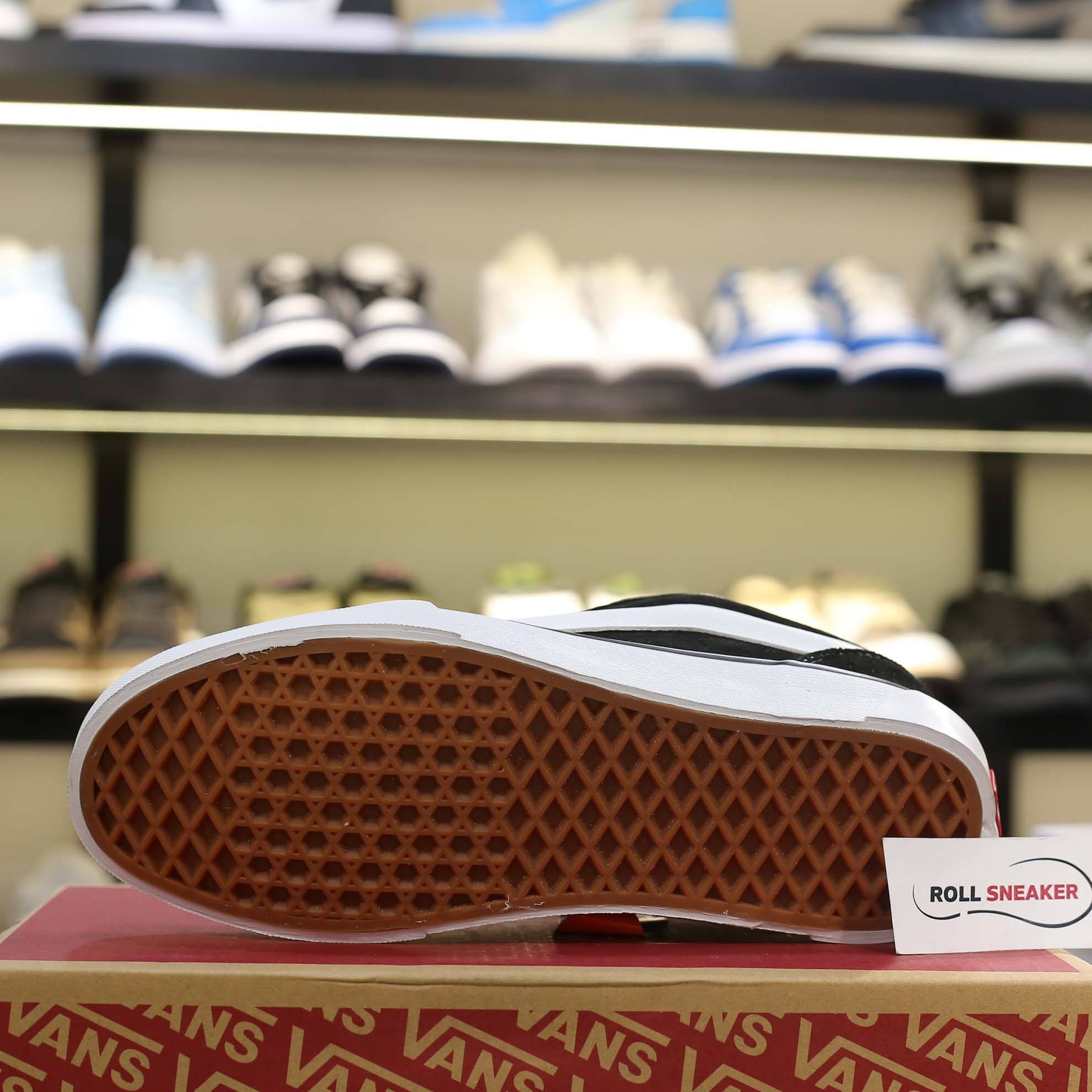 Vans Knu Skool Black White