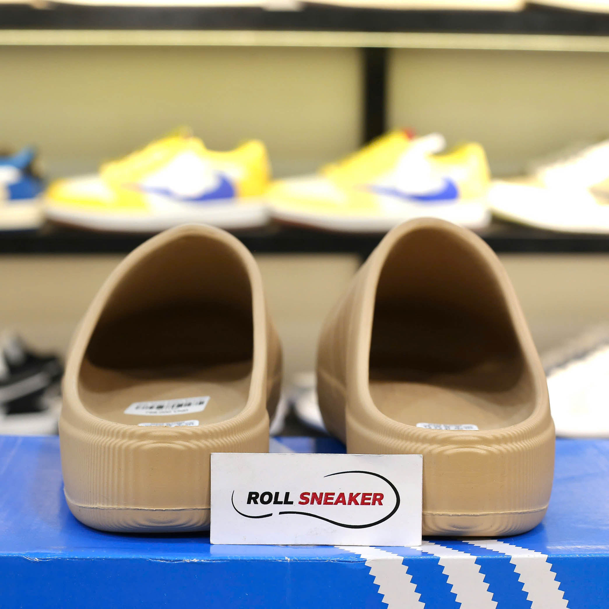 Dép Adidas Adifom Superstar Mule Beige Like Auth