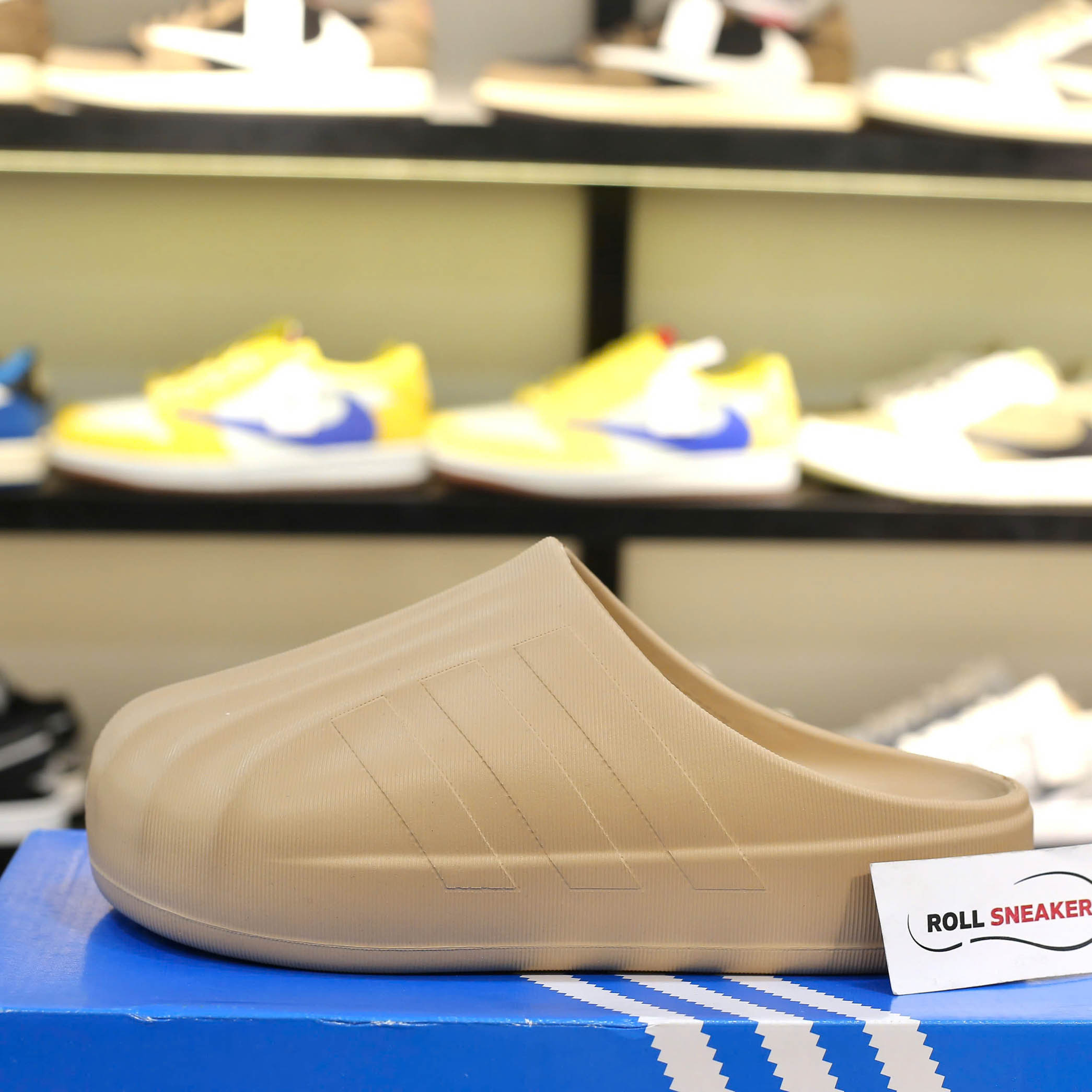 Dép Adidas Adifom Superstar Mule Beige Like Auth