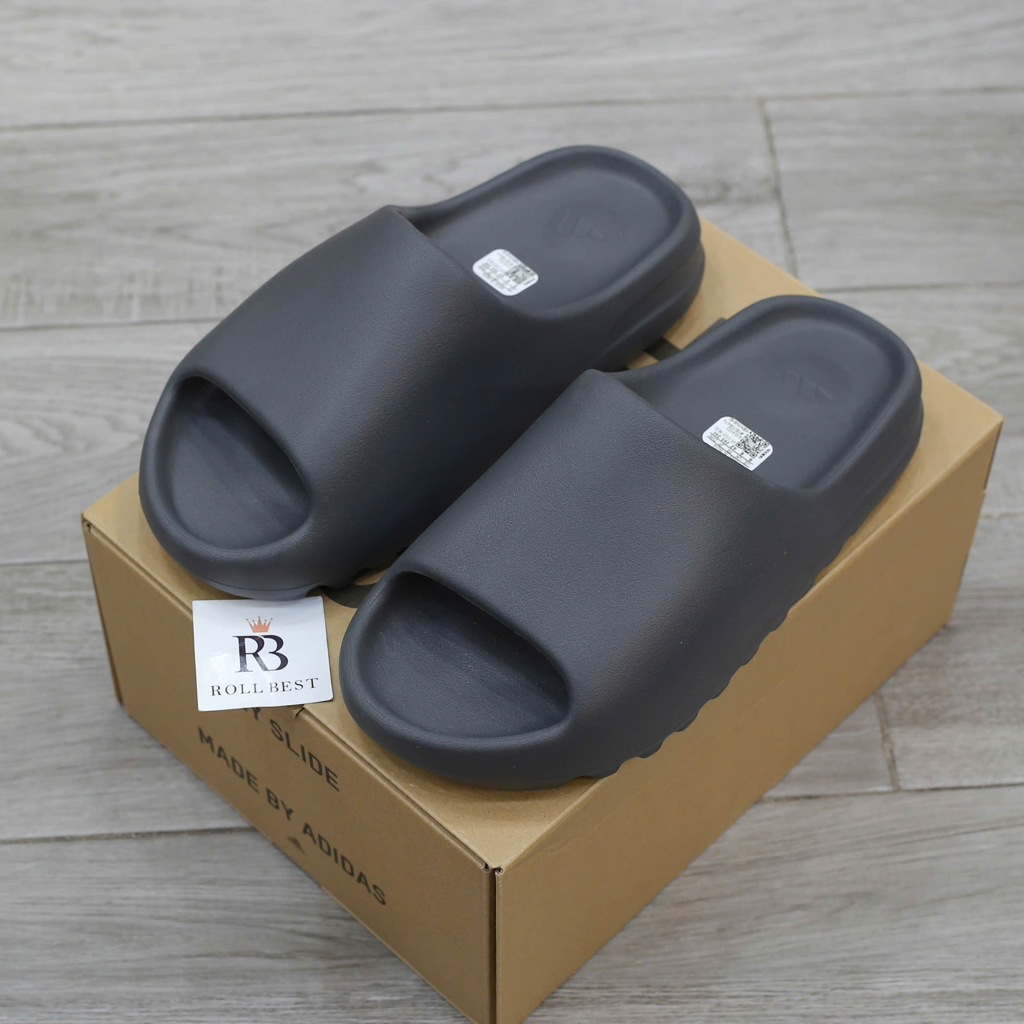 Dép Adidas Yeezy Slide ‘Granite’ Onyx Real