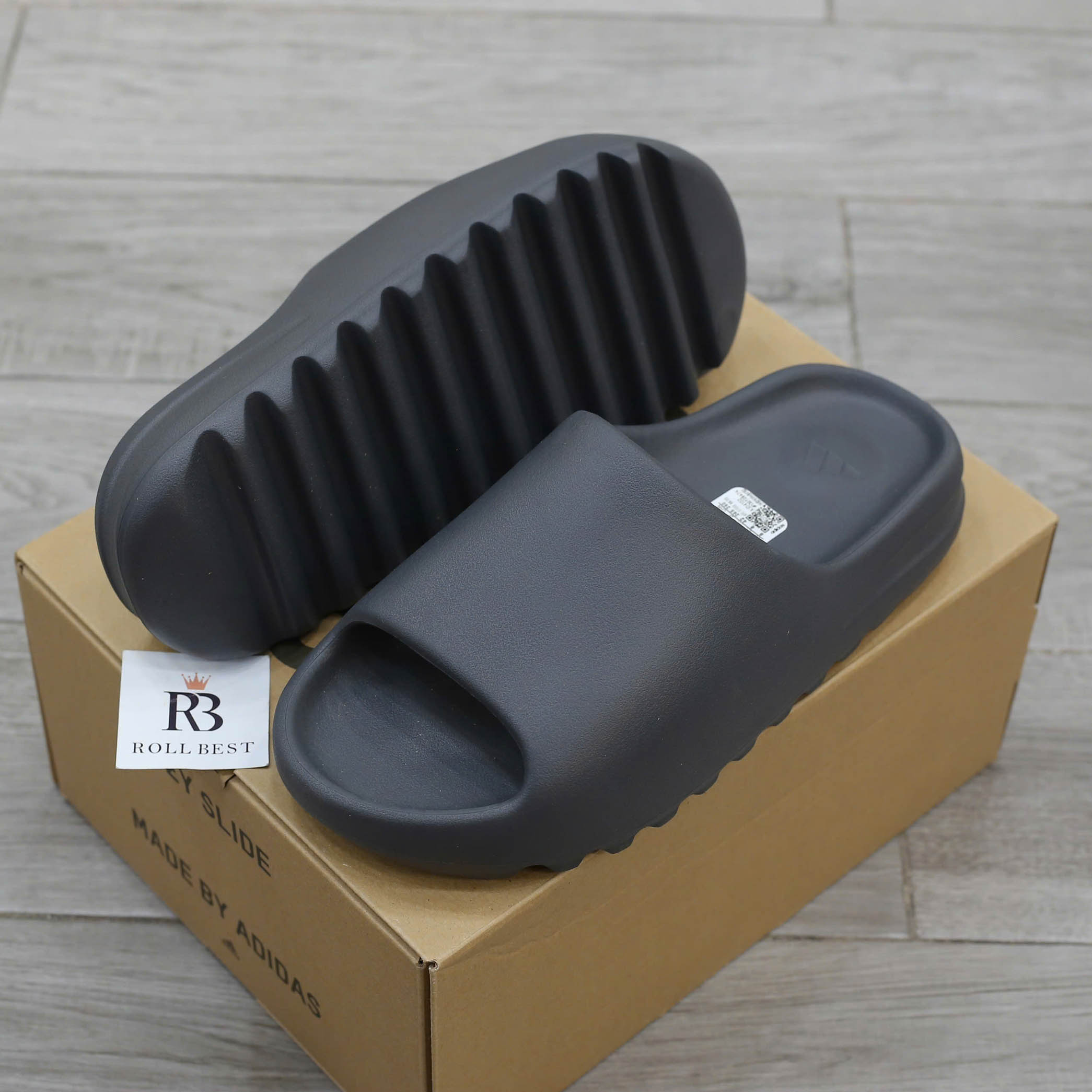 Dép Adidas Yeezy Slide ‘Granite’ Onyx Real