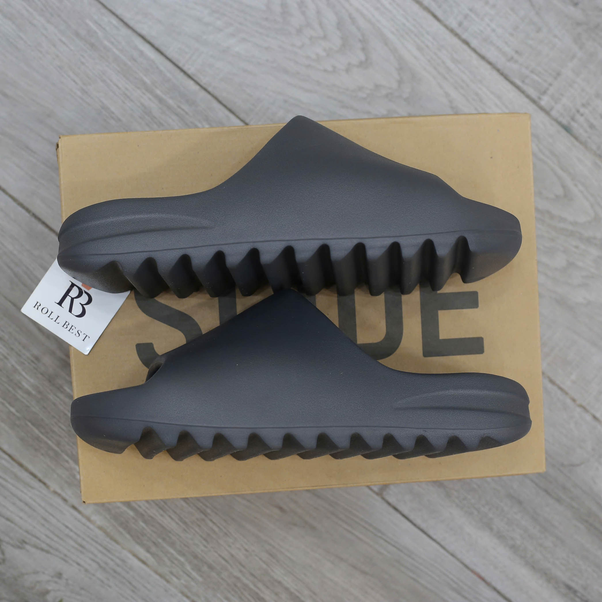 Dép Adidas Yeezy Slide ‘Granite’ Onyx Real