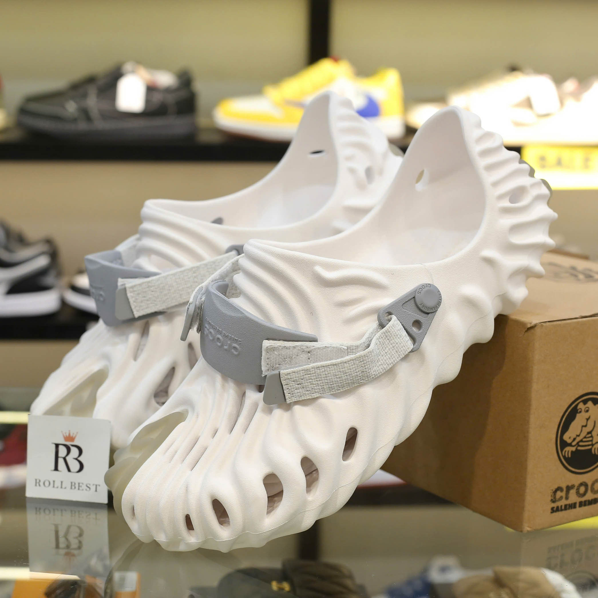 Dép Crocs Pollex Salehe Bembury Clog Crocodile Best Quality