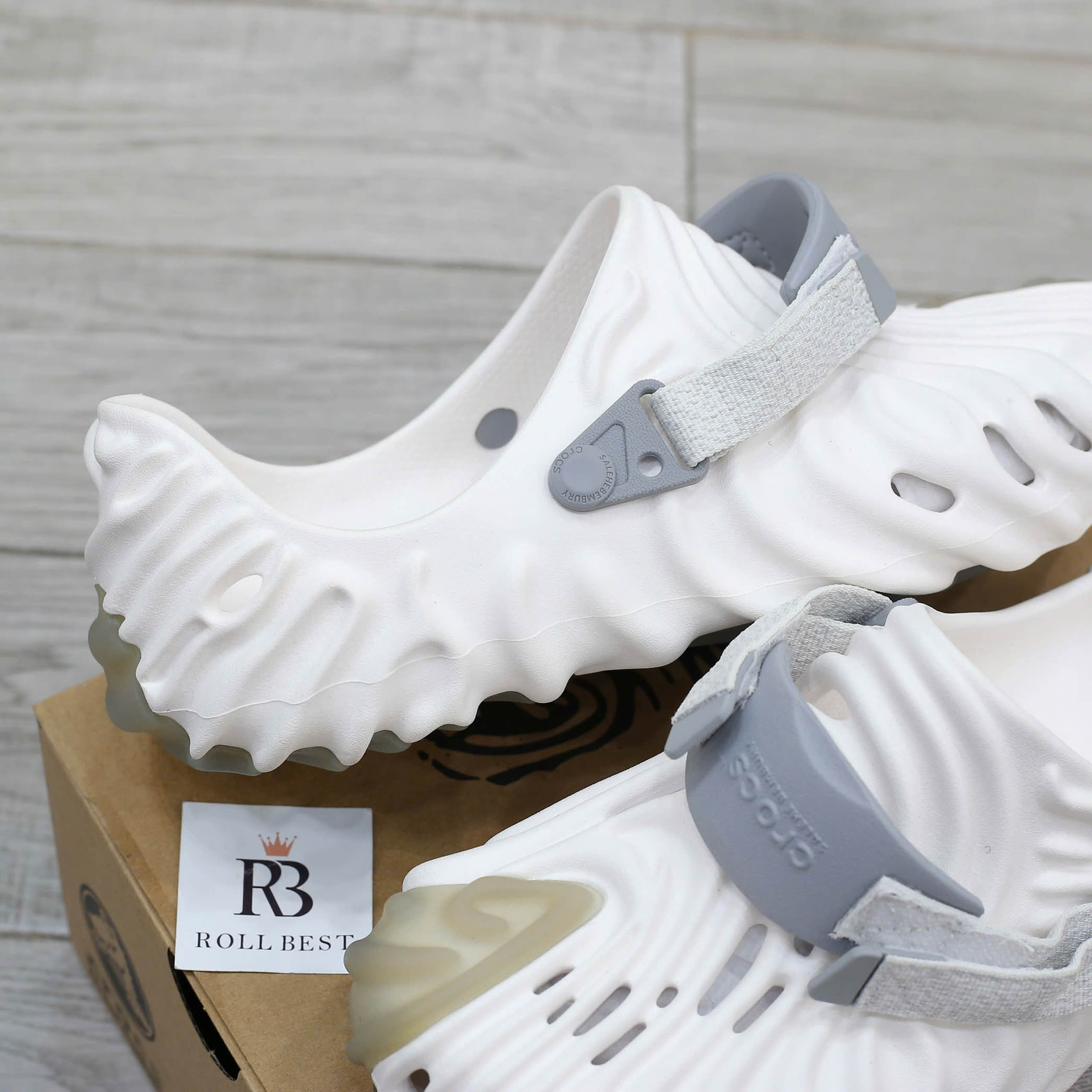 Dép Crocs Pollex Salehe Bembury Clog Crocodile Best Quality