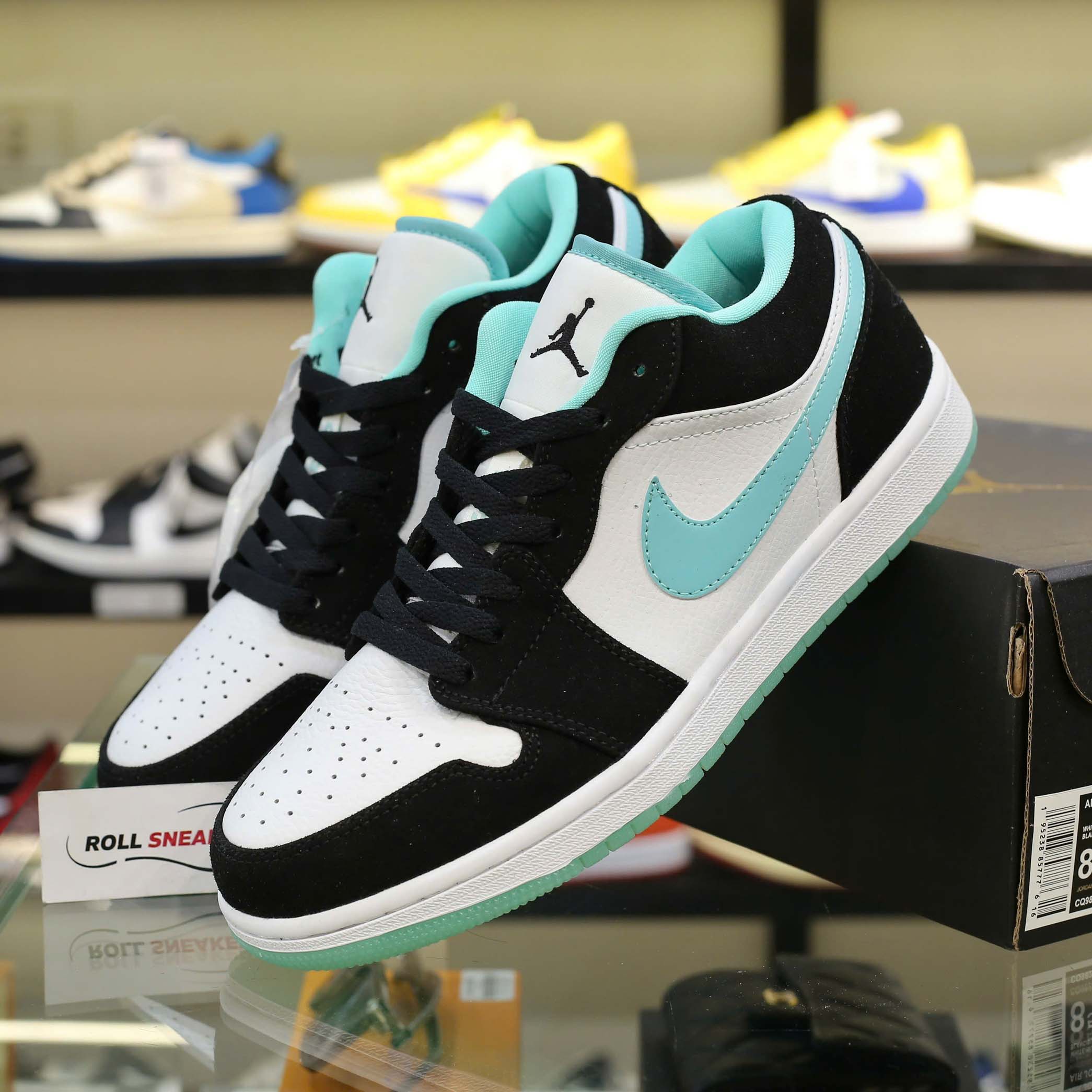 Giày Nike Air Jordan 1 Low Island Green Like Auth