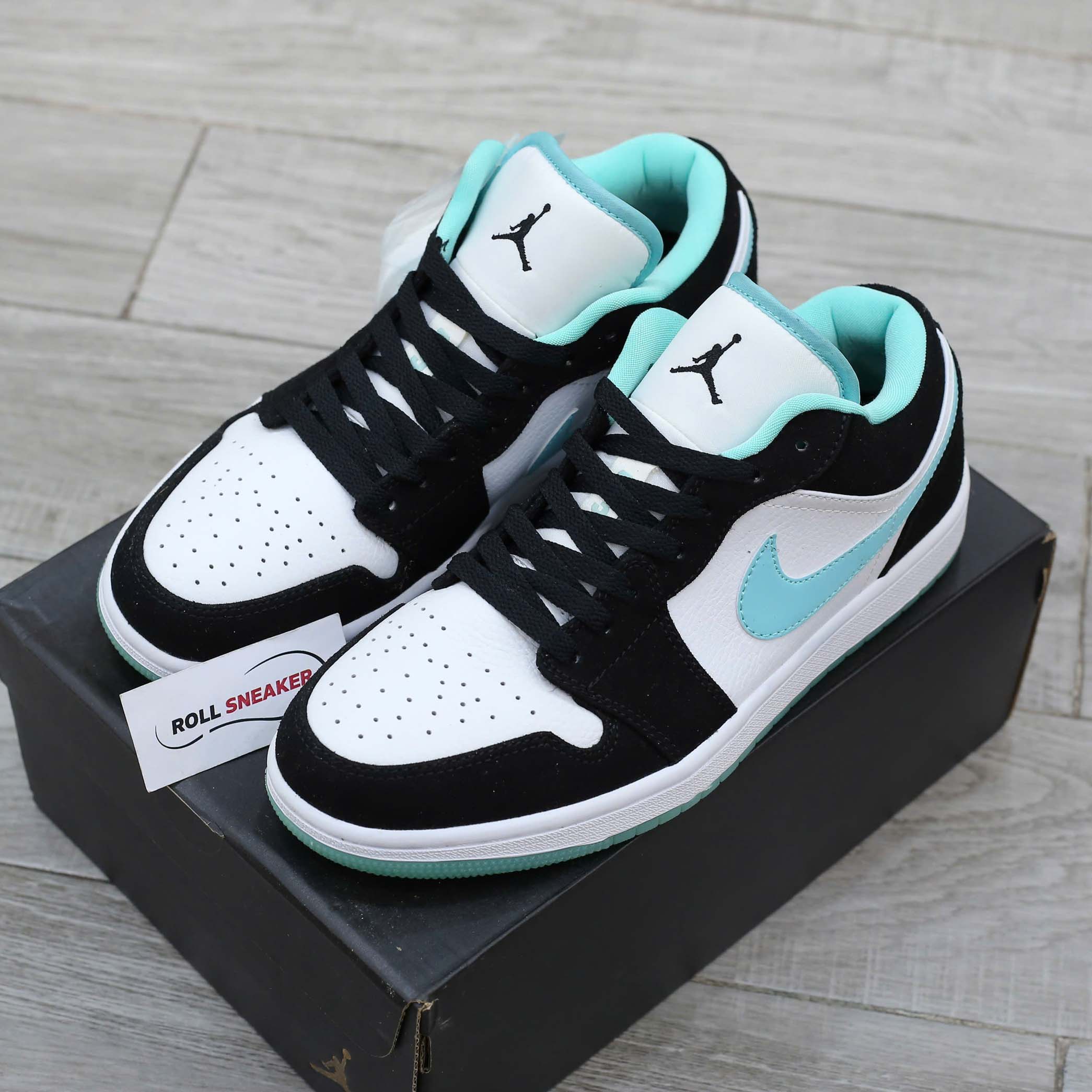Giày Nike Air Jordan 1 Low Island Green Like Auth
