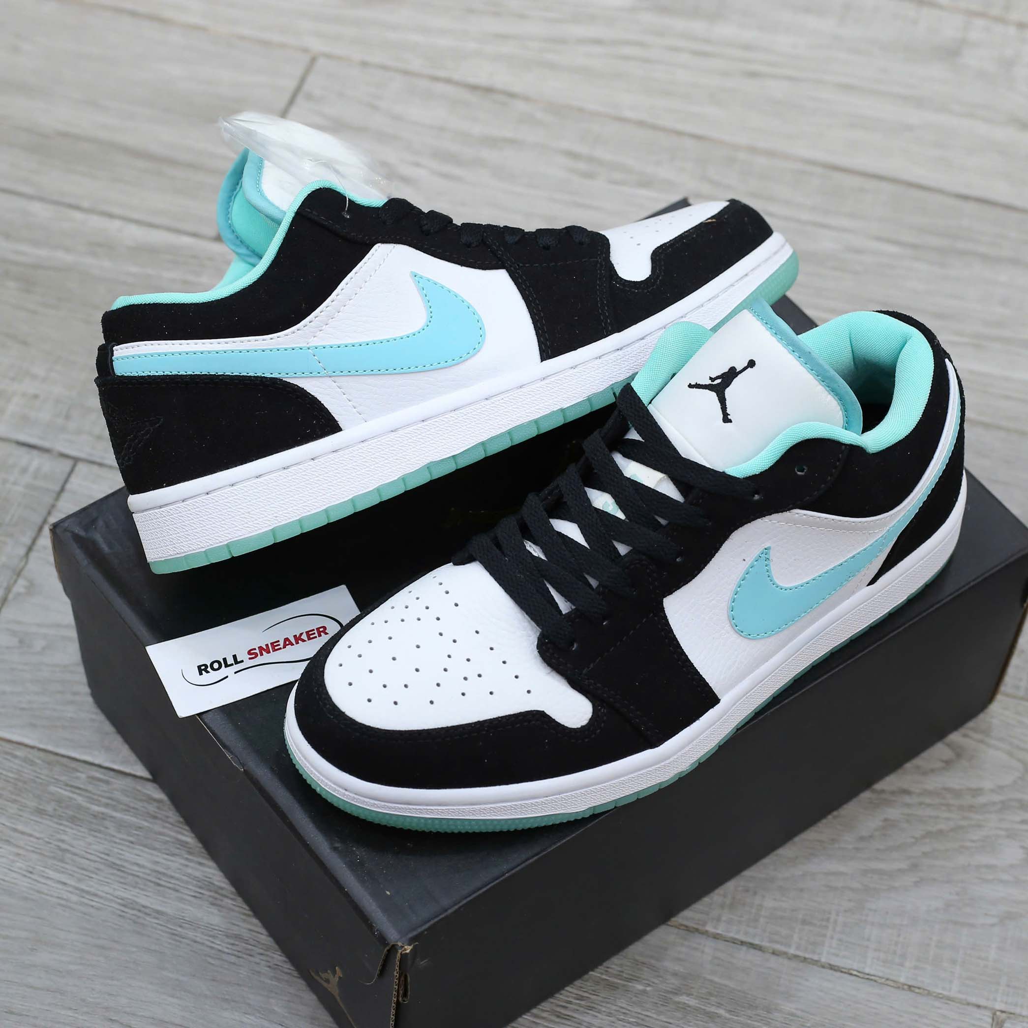 Giày Nike Air Jordan 1 Low Island Green Like Auth
