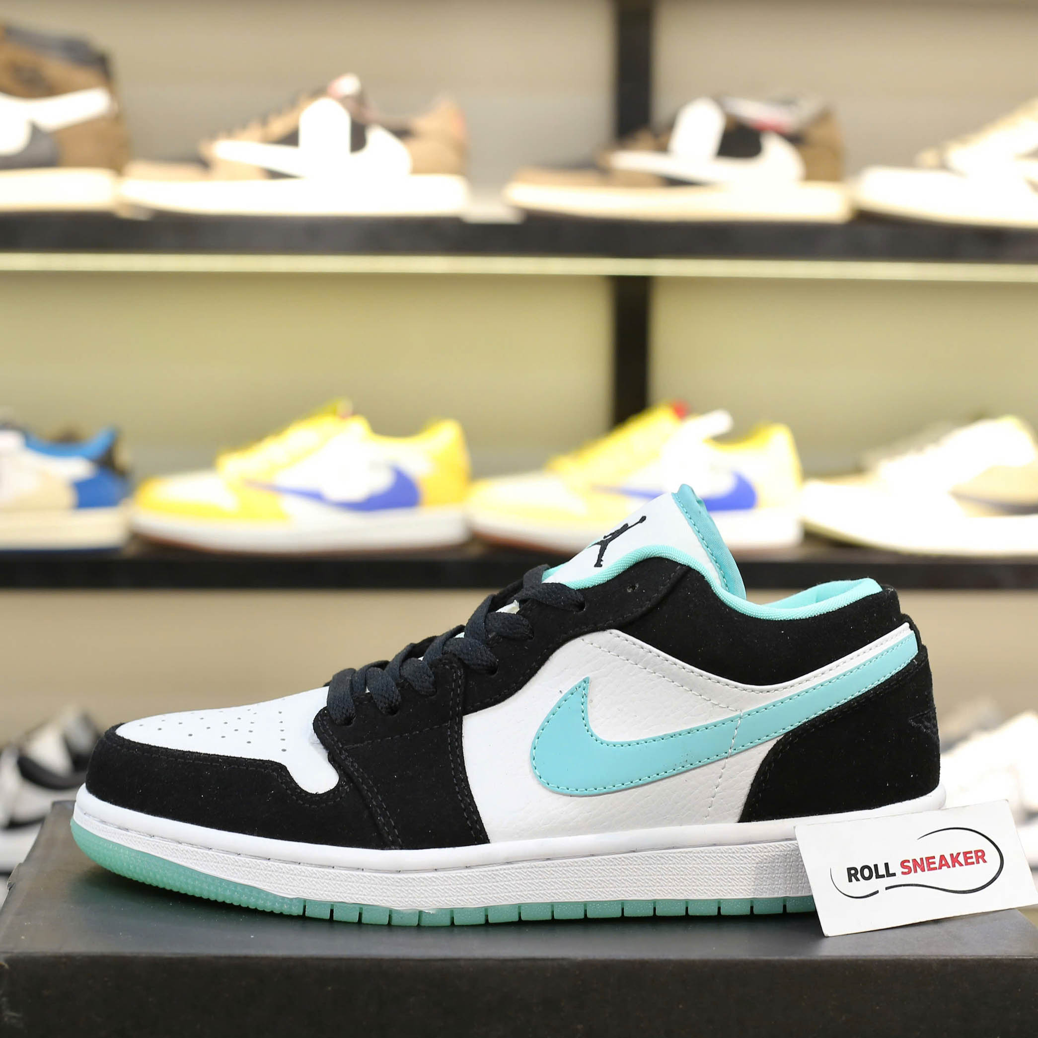 Giày Nike Air Jordan 1 Low Island Green Like Auth