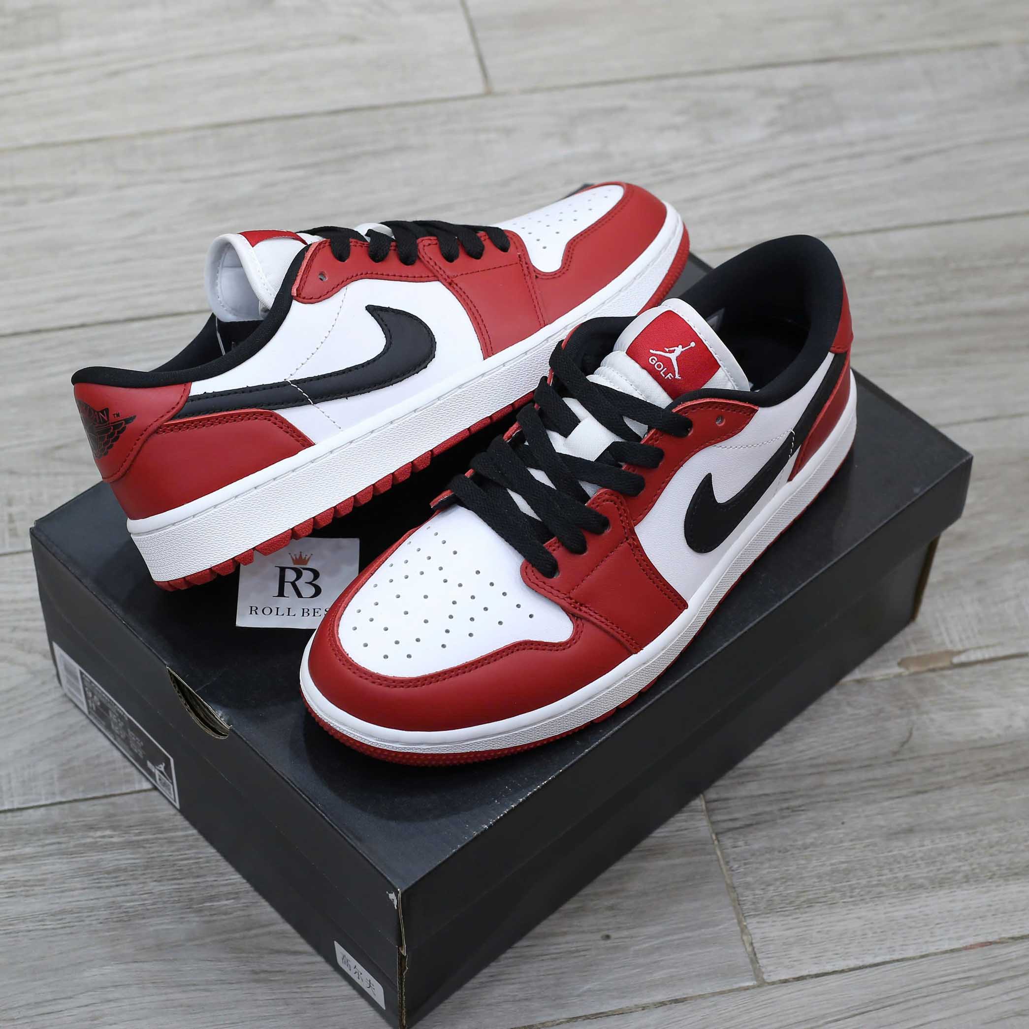 Giày Nike Air Jordan 1 Retro Low Golf Chicago Best Quality