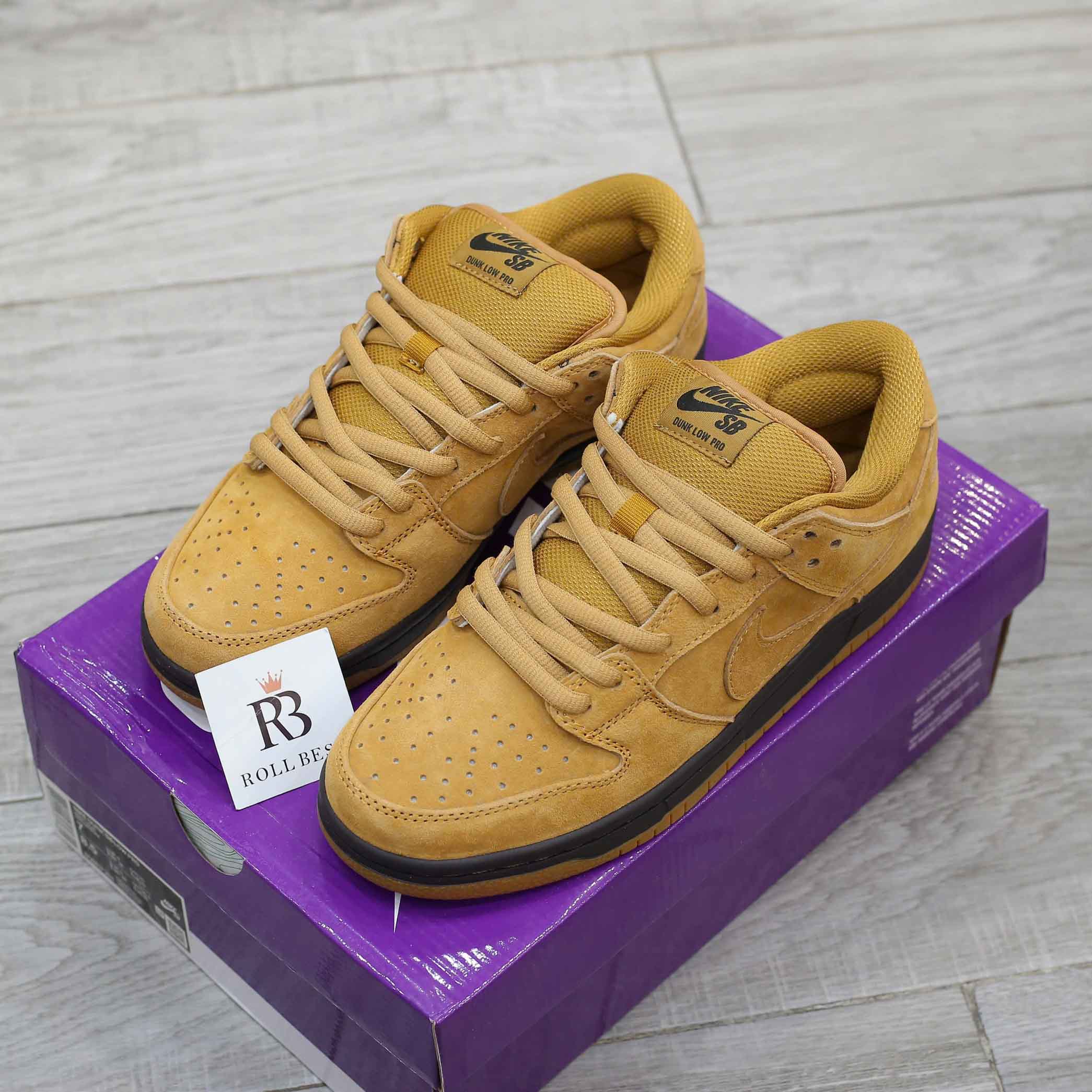 Giày Nike Dunk Low Pro SB Wheat Mocha Best Quality