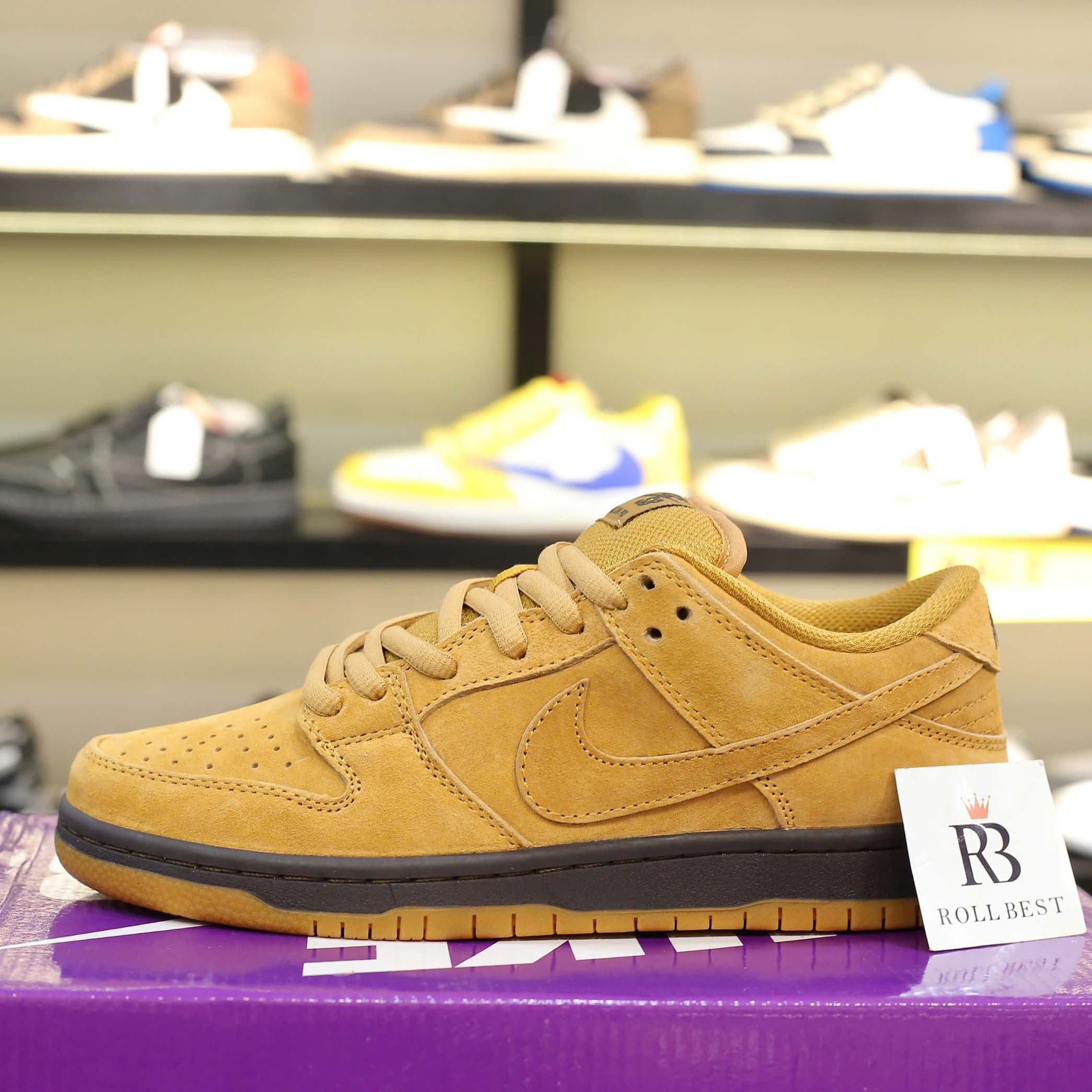 Giày Nike Dunk Low Pro SB Wheat Mocha Best Quality