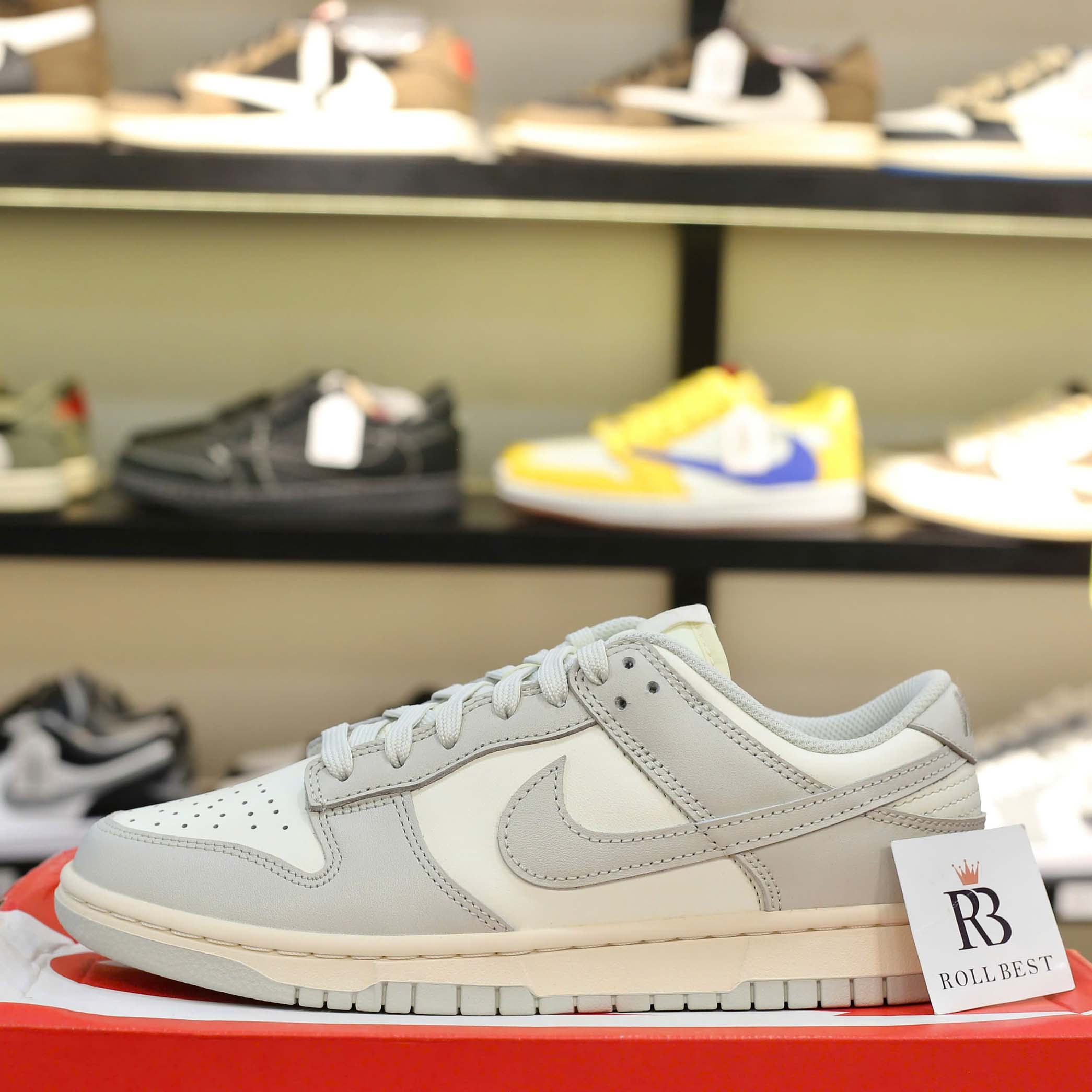 Giày Nike Dunk Low Sail Light Bone Best Quality