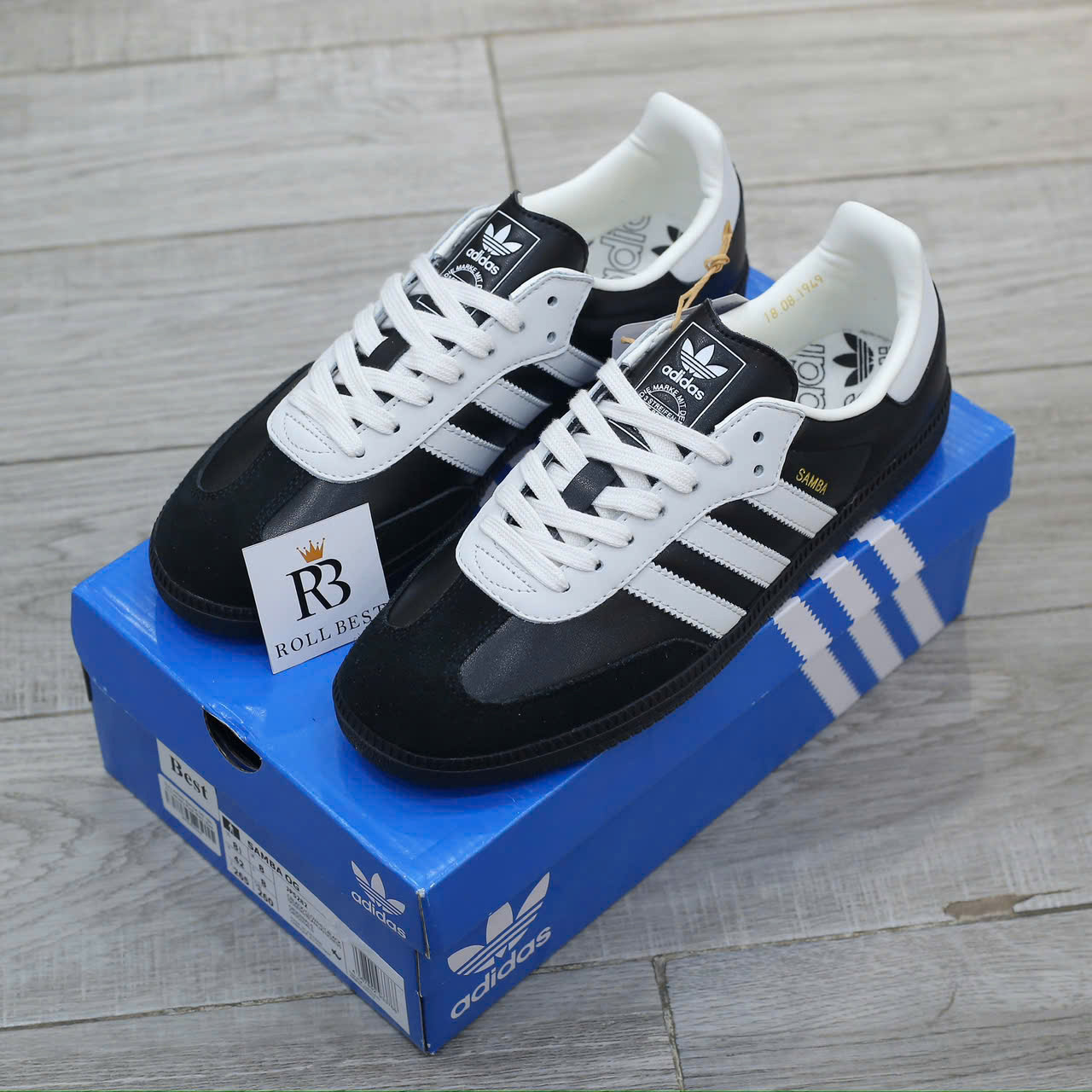 Giày Adidas Samba OG 75th Anniversary Pack Black Best Quality