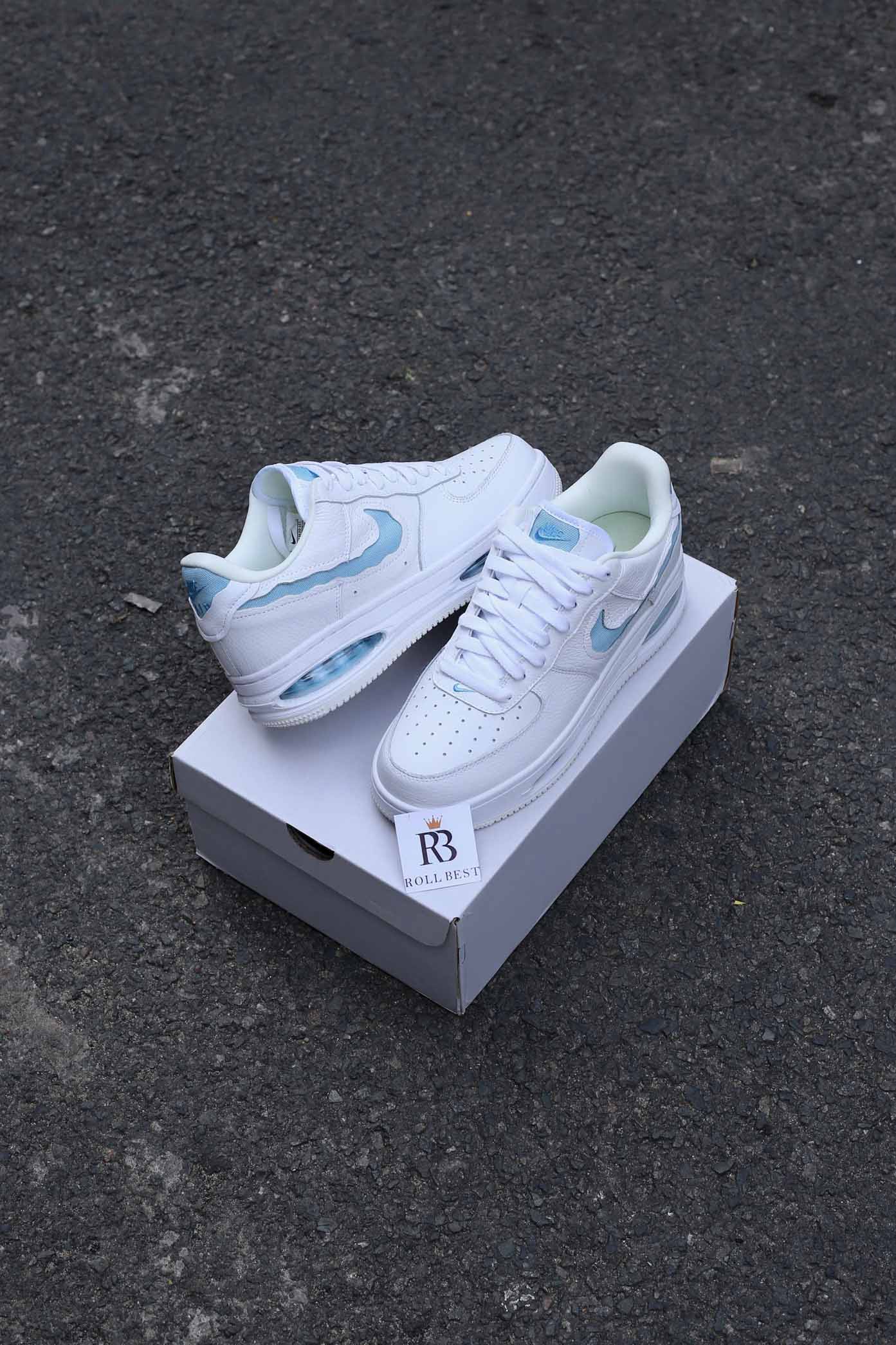 Giày Nike Air Force 1 Low Evo 'White University Blue' Best Quality