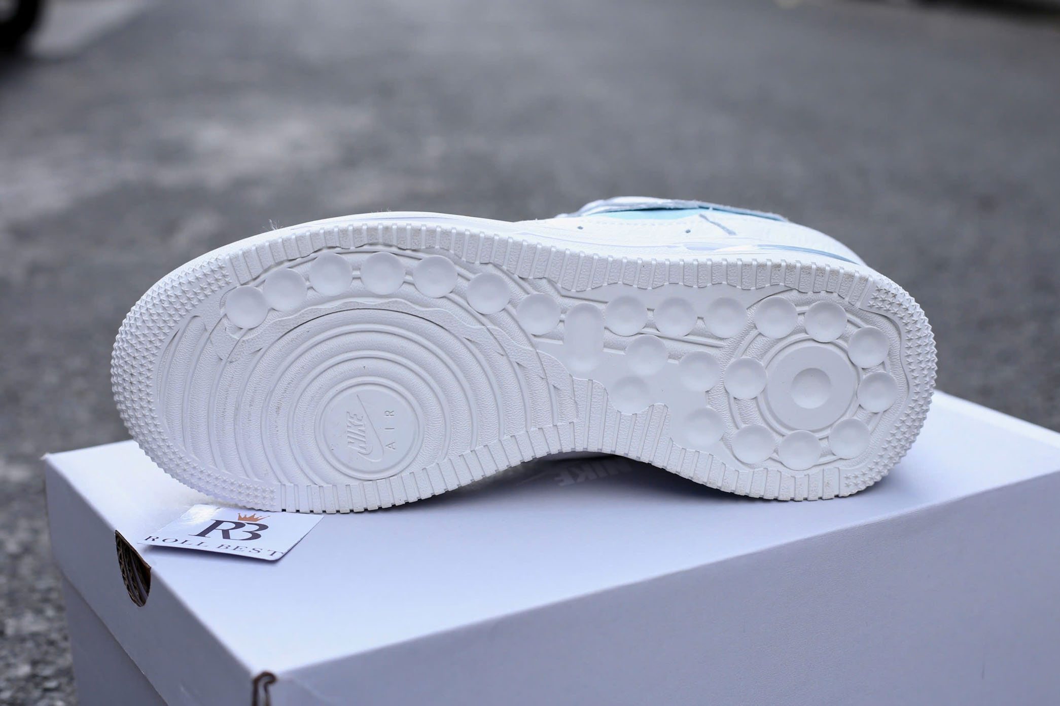 Giày Nike Air Force 1 Low Evo 'White University Blue' Best Quality