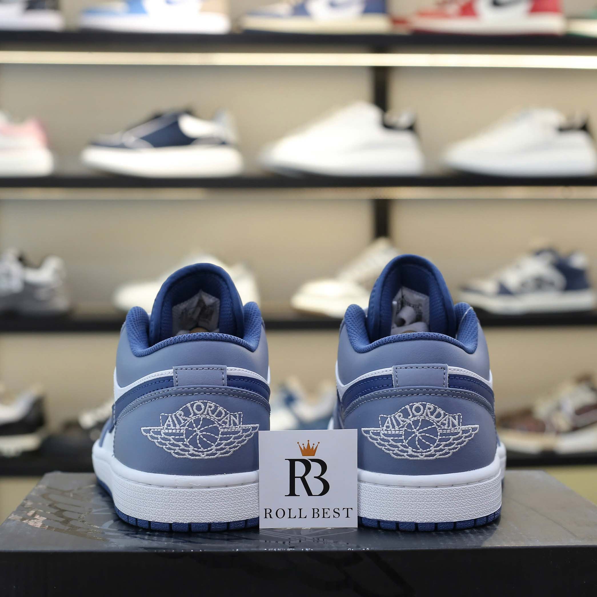 Giày Nike Air Jordan 1 Low Ashen Slate Best Quality